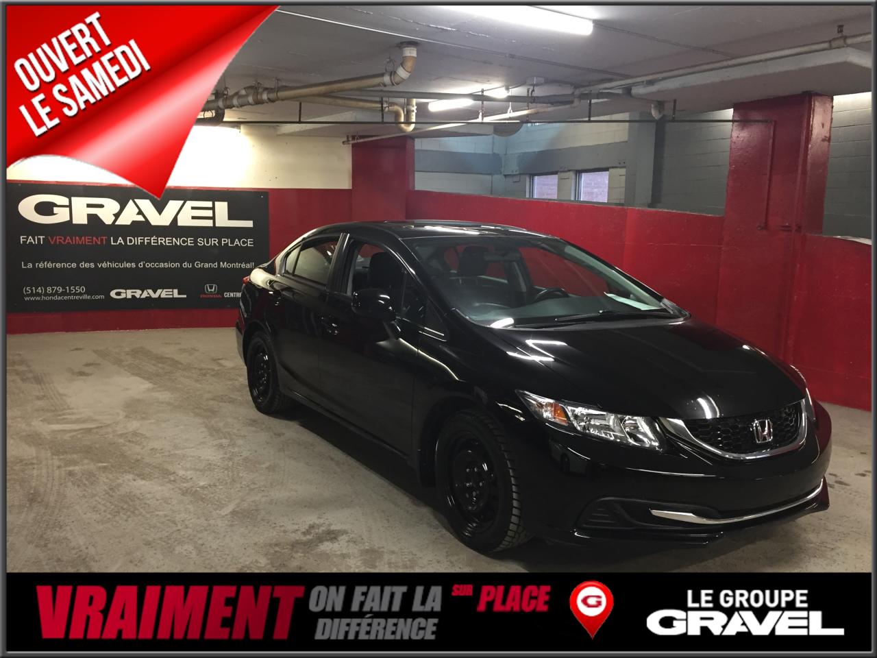 Used 2013 Honda Civic Ex A5 - Toit for sale in Montréal, QC