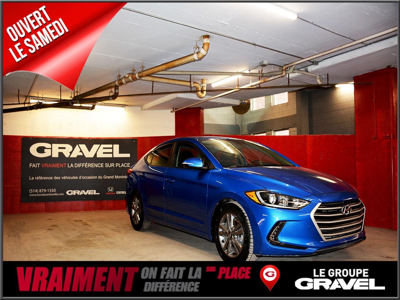 <a href=https://www.gravelhondacentreville.com/occasion/Hyundai-Elantra-2017.html>https://www.gravelhondacentreville.com/occasion/Hyundai-Elantra-2017.html</a>

Jamais accidenté! un seul propriétaire! Modele SPORT - BLUETOOTH - CAMERA DE RECUL - A/C - AUTOMATIQUE - 2 ZONES - SIÈGE EN CUIR - CHAUFFANT ET ÉLECTRIQUE - VOLANT CHAUFFANT - ALERTE COLLISION ANGLE MORT - MAG - PORT USB ET AUXILIAIRE - CONTRÔLE AUDIO AU VOLANT - VITRE ÉLECTRIQUE - PORTE ÉLECTRIQUE - MIROIR ÉLECTRIQUE ET CHAUFFANT *** nous avons la solution pour vous « 1ère, 2e, 3e & 4e chance au crédit, 100 % approuvé » vous vendez votre véhicule ? Nous payons le maximum pour votre véhicule déchange, même si vous nachetez pas chez nous « Évaluation gratuite & Rapide » Gravel Honda Centre-Ville est situé au 1124 rue de Bleury à Montréal « Lundi au vendredi de 9:00 à 21:00 et le samedi de 10:00 à 16:00 » pour consulter notre inventaire complet « www.gravelhondacentreville.com » ********************************************************************************** Never been accidented! Only one owner ! BLUETOOTH - RECOVERY CAMERA - A / C AUTOMATIC 2 ZONES - HEATED AND ELECTRIC LEATHER SEAT - HEATED STEERING WHEEL - ALARM COLLISION DEATHANGLE - MAG - USB AND AUXILIARY PORT - AUDIO CONTROL WITH STEERING WHEEL - ELECTRIC GLASS - ELECTRIC DOOR - ELECTRIC MIRROR AND HEATING *** Get de best pre-owned vehiclE at the best Price! All our vehicles are inspected in 104 points by our certified techniciens. Additionally, you will get vehicle maintenances histories and the Carproof report for free. Problem with your credit ? We have the solution « 1st, 2nd, 3rd & 4th chance of credit, 100 % approved » Selling your vehicle? We pay the maximum for your exchange vehicle, even if you do not buy from us « Free Evaluation » Gravel Honda Center-Ville is located at 1124 rue de Bleury in Montreal « Monday to Friday from 9:00 to 21:00 and Saturday from 10:00 to 16:00 » To view our complete inventory www.gravelhondacentreville.com