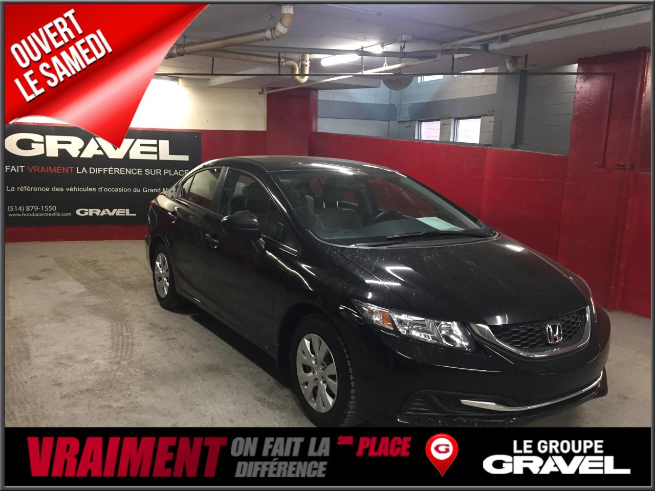 Used 2015 Honda Civic Dx - Pneu for sale in Montréal, QC