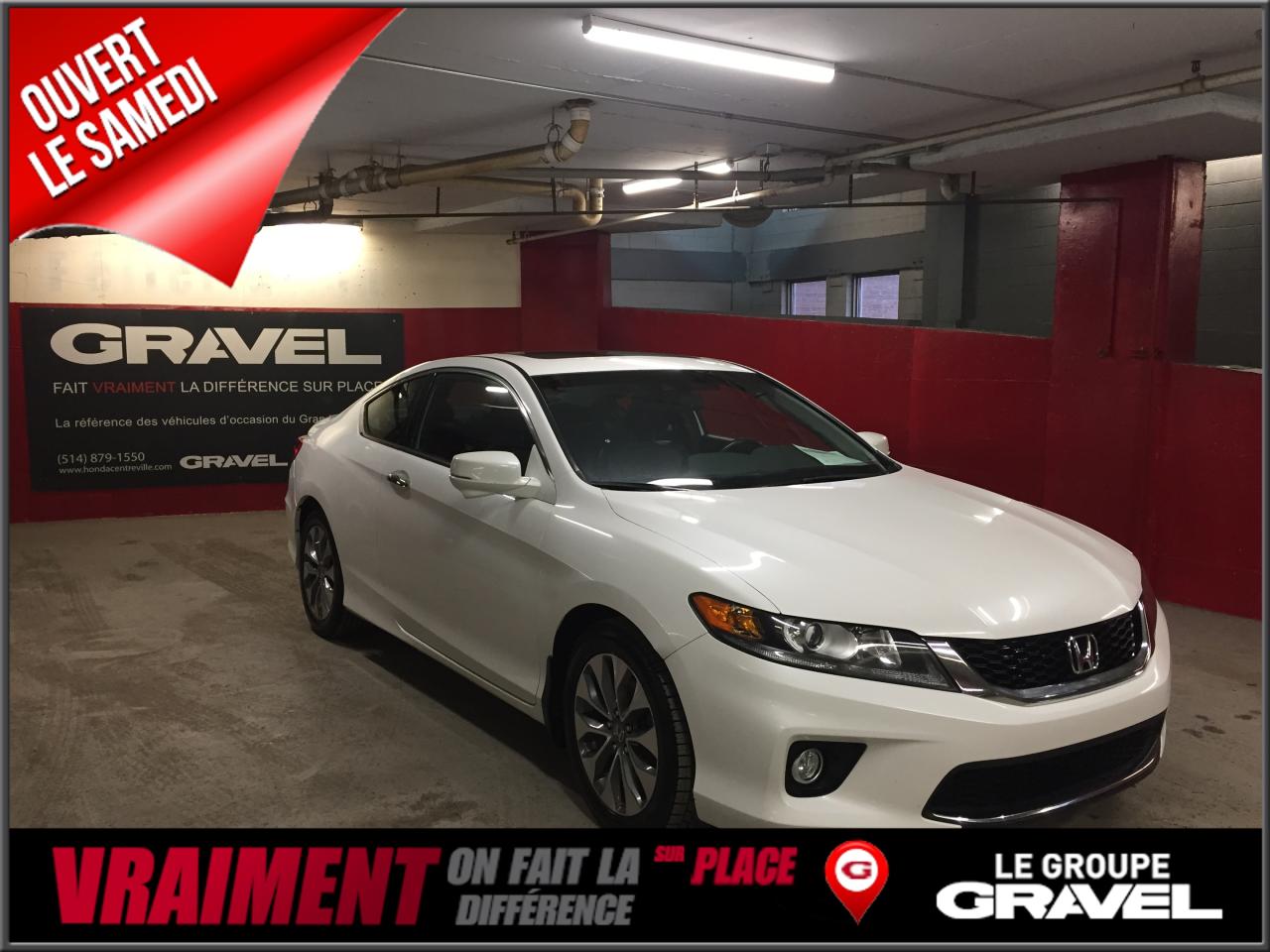 Used 2013 Honda Accord Ex-L Navi - Coupé for sale in Montréal, QC