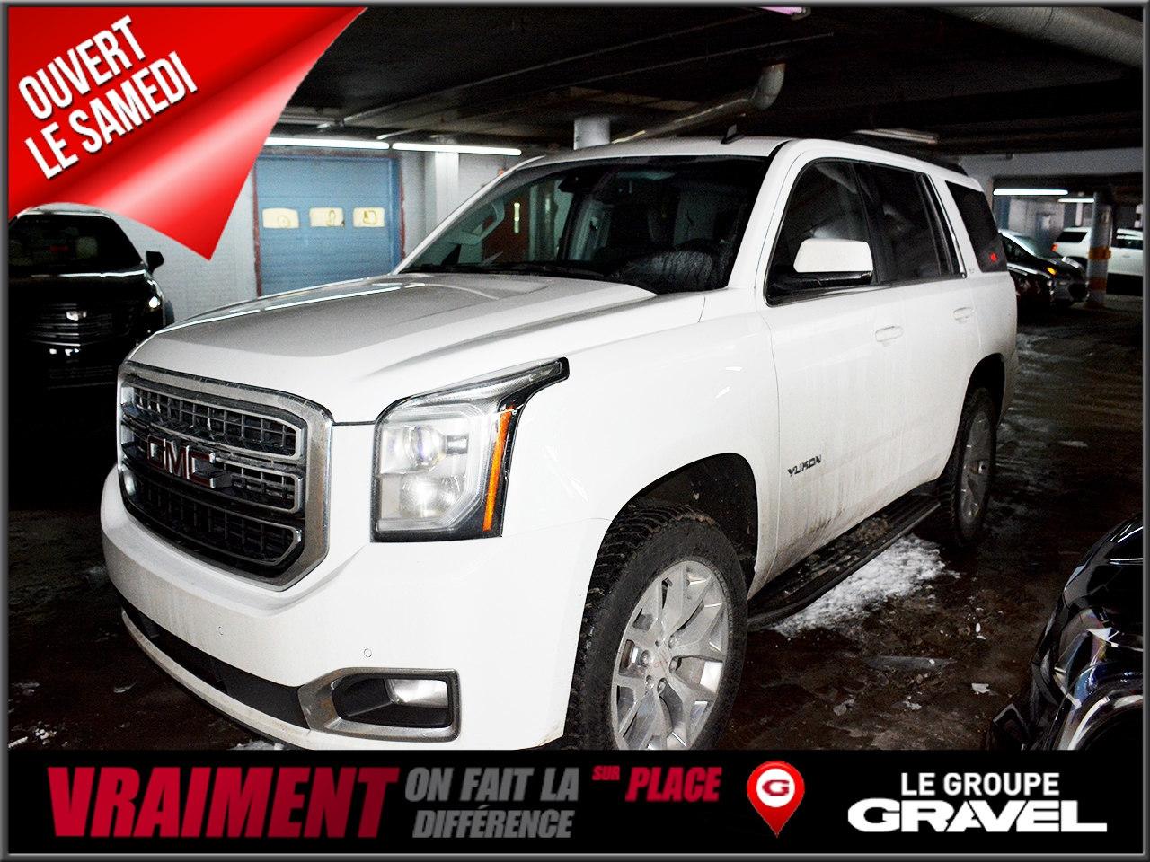 <a href=https://www.gravelauto-decarie.com/occasion/GMC-Yukon-2015.html>https://www.gravelauto-decarie.com/occasion/GMC-Yukon-2015.html</a>

Jamais Accidenté ! 4WD - SYSTÈME GPS - RÉGULATEUR DE VITESSE - SENSOR ANGLE MORT - SENSORS STATIONNEMENT AVANT ET ARRIÉRÉ - SIÉGÉ MÉMOIRE ÉLECTRIQUE CHAUFFANT - BLUETOOTH - DÉMARREUR A DISTANCE - TOIT OUVRANT - VALISE ÉLECTRIQUE - ROUES 20 - CAMERA DE RECUL - DVD - Condition générale exceptionnelle et l`inspection certifiée de GM est complétée. 2e ET 3e CHANCE AU CRÉDIT SUR PLACE... Bienvenue au nouveau arrivant au Canada (PROGRAMME BANQUAIRE SPÉCIAL POUR CONSTRUIRE VOTRE CRÉDIT) Salle dexposition intérieure ! Ouvert le samedi de 10h / 16h. Véhicules doccasion certifiés en 150 points mécanique et esthétique.On ne lésine pas avec la sécurité ! Les techniciens chevronnés de Gravel Décarie Chevrolet Buick GMC Cadillac Corvette vous remettent un rapport dinspection détaillé et un rapport CARPROOF sans frais supplémentaire! Service de limousine gratuit ! Nous faisons vraiment la différence sur place, venez nous mettre au défi. www.gravelauto.com .   Gravel Décarie Chevrolet Buick GMC Cadillac Corvette na quun seul but, celui de donner le meilleur service après-vente et les meilleurs prix. Les employés dévoués de chez Gravel Décarie sont dune transparence exceptionnelle et vous font la promesse de vous faire vivre une expérience dachat excitante. Venez nous mettre au défi chez Gravel Décarie Chevrolet Buick GMC Cadillac Corvette . Tous nos véhicules neufs et usagés sont stationnés dans une salle de montre et garage intérieurs.Venez constater par vous-même la qualité de tous nos véhicules d`occasion. LE GROUPE GRAVEL, DEPUIS 1952 Pour un service sans limites! www.gravelauto.com .  Nous répondons aux demandes dinformations par courriel 7/7 jours. Livraison partout au Québec!  Never been accidented! 4WD - GPS SYSTEME - BLUETOOTH - CRUSE CONTROLE - BLIND SPOT SENSORS - REAR AND FRONT PARKING SENSORS - POWER LIFT GATE- 20 MAGS - POWER HEATED SEATS - LEATHER - DVD - Great overall condition and certified GM inspection completed. 2nd and 3rd chance credit available. Dealership with an indoor showroom open on Saturdays from 10am to 4pm. Certified used vehicles with 125 point mechanical inspections. We are all about safety! Experienced technicians from Gravel Décarie Chevrolet Buick GMC Cadillac Corvettewill provide you with a detailed inspection report and carproof at no extra cost! Free limo service! The staff at Gravel Décarie Chevrolet Buick GMC Cadillac Corvette really makes a difference in house, so check us out online www.gravelauto.com  Gravel Décarie Chevrolet Buick GMC Cadillac Corvette has one main goal : to give the best customer service with the best prices. Our dedicated sales team at Gravel Décarie Chevrolet Buick GMC Cadillac Corvette will make your car shopping experience a dream. Come see us at Gravel Décarie Chevrolet Buick GMC Cadillac Corvette. All our new and used vehicles are in our indoor showroom so come see for yourself the quality of service we can offer! Le Groupe Gravel, in business since 1952....For a service with no limits: www.gravelauto.com  We will respond to your questions 7/7 days. Vehicles can be delivered anywhere in Quebec