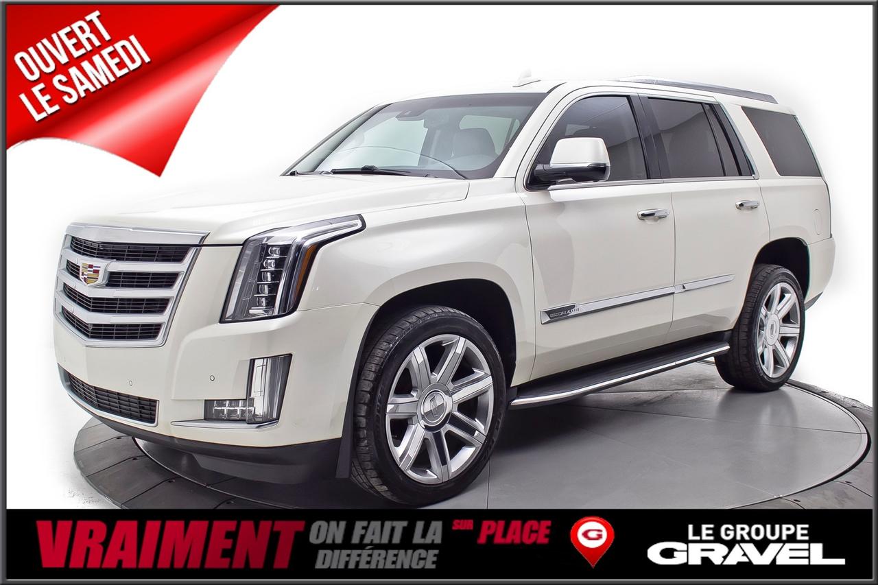 <a href=https://www.gravelauto-decarie.com/occasion/Cadillac-Escalade-2015.html>https://www.gravelauto-decarie.com/occasion/Cadillac-Escalade-2015.html</a>

Jamais Accidenté ! Un Seul Propriétaire ! 4WD - SYSTÈME GPS - RÉGULATEUR DE VITESSE - SENSOR ANGLE MORT - SENSORS STATIONNEMENT AVANT ET ARRIÉRÉ - SIÉGÉ MÉMOIRE ÉLECTRIQUE CHAUFFANT ET AC - BLUETOOTH - DÉMARREUR A DISTANCE - TOIT OUVRANT - VALISE ÉLECTRIQUE - ROUES 22 - CAMERA DE RECUL 360`- DVD - CUIR KONA- Condition générale exceptionnelle et l`inspection certifiée de GM est complétée. 2e ET 3e CHANCE AU CRÉDIT SUR PLACE... Bienvenue au nouveau arrivant au Canada (PROGRAMME BANQUAIRE SPÉCIAL POUR CONSTRUIRE VOTRE CRÉDIT) Salle dexposition intérieure ! Ouvert le samedi de 10h / 16h. Véhicules doccasion certifiés en 150 points mécanique et esthétique.On ne lésine pas avec la sécurité ! Les techniciens chevronnés de Gravel Décarie Chevrolet Buick GMC Cadillac Corvette vous remettent un rapport dinspection détaillé et un rapport CARPROOF sans frais supplémentaire! Service de limousine gratuit ! Nous faisons vraiment la différence sur place, venez nous mettre au défi. www.gravelauto.com .     Gravel Décarie Chevrolet Buick GMC Cadillac Corvette na quun seul but, celui de donner le meilleur service après-vente et les meilleurs prix. Les employés dévoués de chez Gravel Décarie sont dune transparence exceptionnelle et vous font la promesse de vous faire vivre une expérience dachat excitante. Venez nous mettre au défi chez Gravel Décarie Chevrolet Buick GMC Cadillac Corvette . Tous nos véhicules neufs et usagés sont stationnés dans une salle de montre et garage intérieurs.Venez constater par vous-même la qualité de tous nos véhicules d`occasion. LE GROUPE GRAVEL, DEPUIS 1952? Pour un service sans limites! www.gravelauto.com .    Nous répondons aux demandes dinformations par courriel 7/7 jours. Livraison partout au Québec!            Never been accidented! Only one owner - 4WD - GPS SYSTEME - BLUETOOTH - CRUSE CONTROLE - BLIND SPOT SENSORS - REAR AND FRONT PARKING SENSORS - POWER LIFT GATE- 22` MAGS - POWER HEATED AND AC SEATS -KONA LEATHER - DVD - REMOTE START - Great overall condition and certified GM inspection completed. 2nd and 3rd chance credit available. Dealership with an indoor showroom open on Saturdays from 10am to 4pm. Certified used ehicles with 125 point mechanical inspections. We are all about safety! Experienced technicians from Gravel Décarie Chevrolet Buick GMC Cadillac Corvettewill provide you with a detailed inspection report and carproof at no extra cost! Free limo service! The staff at Gravel Décarie Chevrolet Buick GMC Cadillac Corvette really makes a difference in house, so check us out online www.gravelauto.com    Gravel Décarie Chevrolet Buick GMC Cadillac Corvette has one main goal : to give the best customer service with the best prices. Our dedicated sales team at Gravel Décarie Chevrolet Buick GMC Cadillac Corvette will make your car shopping experience a dream. Come see us at Gravel Décarie Chevrolet Buick GMC Cadillac Corvette. All our new and used vehicles are in our indoor showroom so come see for yourself the quality of service we can offer! Le Groupe Gravel, in business since 1952....For a service with no limits: www.gravelauto.com    We will respond to your questions 7/7 days. Vehicles can be delivered anywhere in Quebec