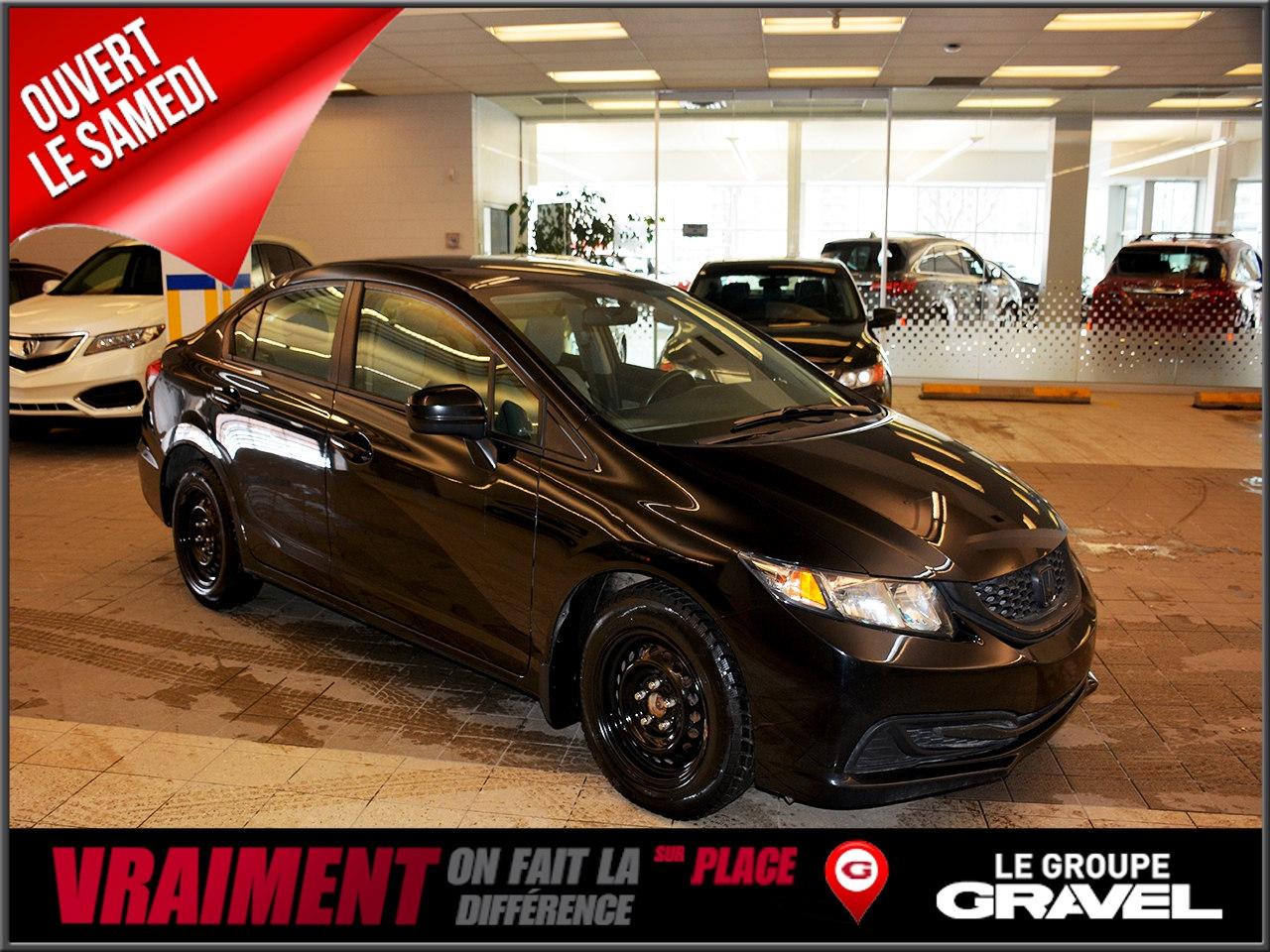 Used 2014 Honda Civic Lx A/c Bluetooth for sale in Montréal, QC