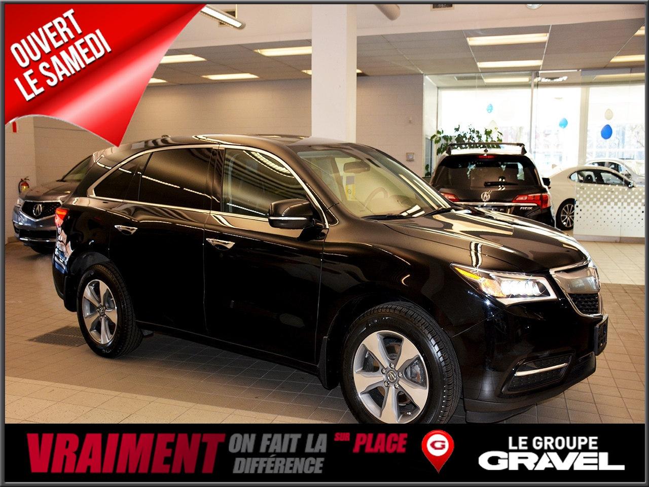 <a href=https://www.gravelacura.com/occasion/Acura-MDX-2015.html>https://www.gravelacura.com/occasion/Acura-MDX-2015.html</a>

Jamais Accidenté ! Un Seul Propriétaire ! CUIR - TOIT - BANC CHAUFFANT - BLUETOOTH - GROUPE ELECTRIQUE Condition générale exceptionnelle et l`inspection certifiée de ACURA est complétée. 2e ET 3e CHANCE AU CRÉDIT SUR PLACE. Salle dexposition intérieure ! Ouvert le samedi de 10h / 16h. Véhicules doccasion certifiés en 100 points mécanique et esthétique. Les techniciens chevronnés de GRAVEL ACURA Metropolitain vous remettent un rapport dinspection détaillé et un rapport CARPROOF sans frais supplémentaire! Bienvenue à tous, Stationnement gratuit intérieur pour tous les clients. Service de voiturier pour stationnement sans tracas. GRAVEL ACURA Metropolitain fait vraiment la différence sur place, venez nous mettre au défi. www.gravelauto.com. GRAVEL ACURA Metropolitain na quun seul but, celui de donner le meilleur service après-vente et les meilleurs prix. Les employés dévoués de chez GRAVEL ACURA sont dune transparence sans faille et vous font la promesse de vous faire vivre une expérience dachat excitante. Venez nous mettre au défi chez GRAVEL ACURA Metropolitain . Nos véhicules neufs et usagés sont stationnés dans une salle de montre et garage intérieurs. Tous nos véhicules sont inspectés, certifiés en 125 points et chez GRAVEL ACURA Metropolitain, on ne lésine pas avec la sécurité. Venez constater par vous-même la qualité de tous nos véhicules d`occasion. LE GROUPE GRAVEL, DEPUIS 1952? Pour un service sans limite! www.gravelauto.com. Nous répondons aux demandes dinformations par courriel 7/7 jours. Livraison partout au Québec!    ---- Never been accidented! Only one owner. Great overall condition and certified Acura inspection completed. 2nd and 3rd chance credit available. Dealership with an indoor showroom open on Saturdays from 10am to 4pm. Certified used vehicles with 100 point mechanical inspections. We are all about safety! Experienced technicians from GRAVEL ACURA Metropolitain will provide you with a detailed inspection report and carproof at no extra cost! Free limo service! The staff at GRAVEL ACURA Metropolitain really makes a difference in house, so check us out online www.gravelauto.com GRAVEL ACURA Metropolitain has one main goal : to give the best customer service with the best prices. Our dedicated sales team GRAVEL ACURA Metropolitain at will make your car shopping experience a dream. Come see us at GRAVEL ACURA Metropolitain. All our new and used vehicles are in our indoor showroom so come see for yourself the quality of service we can offer! Le Groupe Gravel, in business since 1952....For a service with no limits: www.gravelauto.com We will respond to your questions 7/7 days. Vehicles can be delivered anywhere in Quebec