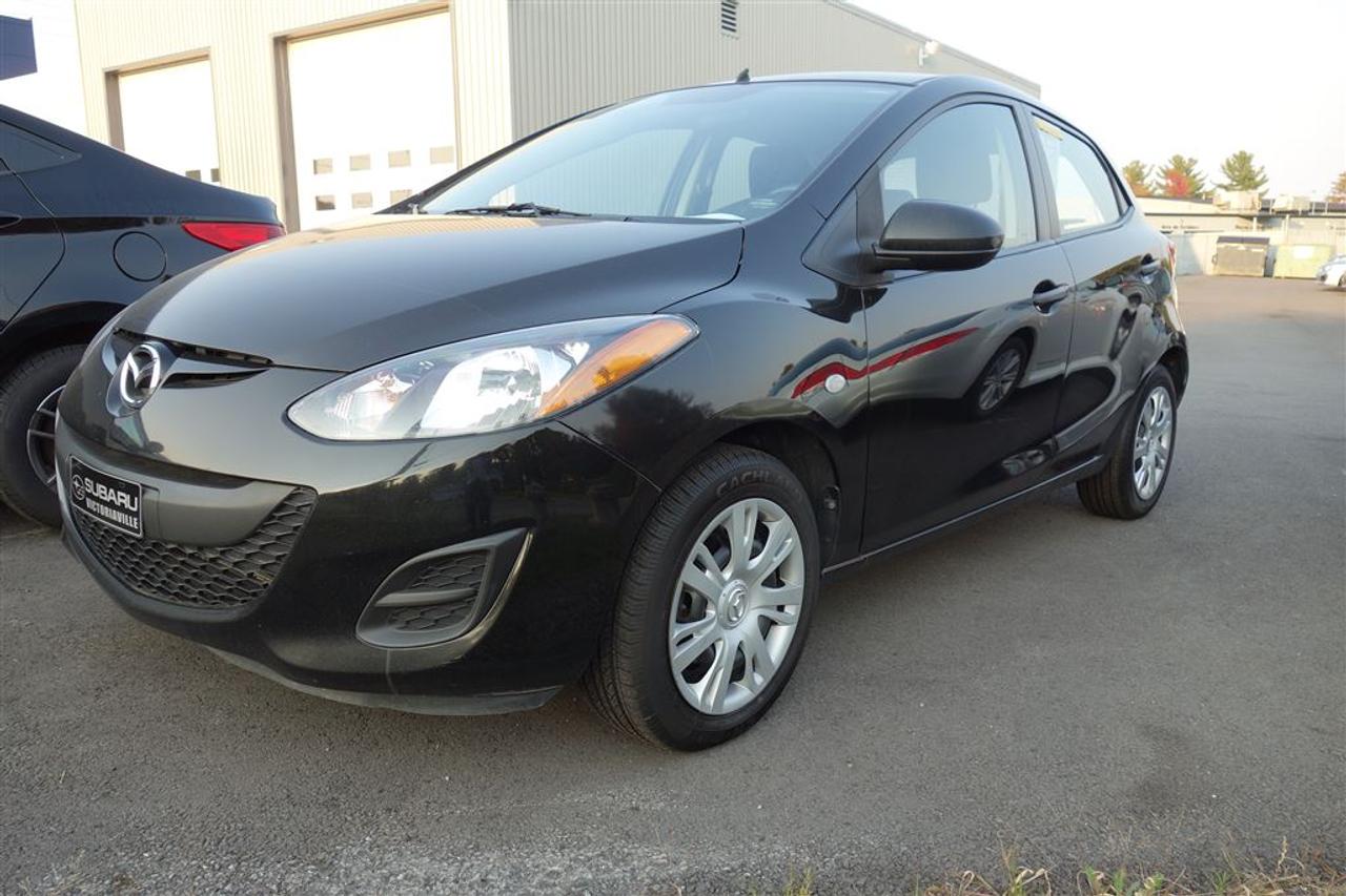<a href=https://www.subaruvictoriaville.ca/occasion/Mazda-2-2013.html>https://www.subaruvictoriaville.ca/occasion/Mazda-2-2013.html</a>

Caractéristiques clés : Moteur 1.5 Litres, Radio AM/FM stéréo, Climatiseur, Lecteur CD et MP3, Prise dentrée audio auxiliaire et prise USB, Prises de courant de 12 volts, Régulateur de vitesse, Commandes audio et de régulateur de vitesse montées au volant, Rétroviseurs extérieurs chauffants, Sièges en tissu ,Ancrages pour sièges denfant ISOFIX.     Garantie supplémentaire et Rapport CarProof disponible pour vous !     WWW.SUBARUVICTORIAVILLE.CA    English service is also available. You are welcome to contact us by email or call.