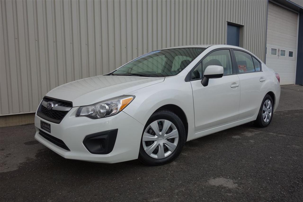 <a href=https://www.subaruvictoriaville.ca/occasion/Subaru-Impreza-2014.html>https://www.subaruvictoriaville.ca/occasion/Subaru-Impreza-2014.html</a>

** VÉHICULE CERTIFIÉ SUBARU ** incluant Garantie Limitée, Privilège déchange, Assistance Routière, Rapport Carproof et Inspection en 152 points approuvé par des techniciens Subaru.     Caractéristiques clés ; Transmission CVT Lineartronic®, Système de contrôle de la dynamique du véhicule (système intégré de contrôle de stabilité et de traction), Climatiseur avec système de filtration dair, Connectivité pour téléphones mobiles Bluetooth®(à activation vocale), Rétroviseurs extérieurs couleur caisse à réglage électrique, dégivrants et escamotables. Garantie supplémentaire et Rapport CarProof disponible pour vous !     ** BALANCE DE GARANTIE DE SUBARU CANADA VALIDE JUSQUEN AVRIL 2019 OU 100 000 KM ** WWW.SUBARUVICTORIAVILLE.CA     English service is also available. You are welcome to contact us by email or call.    AUSSI PEU QUE 77.29$/SEMAINE (voir conditions)