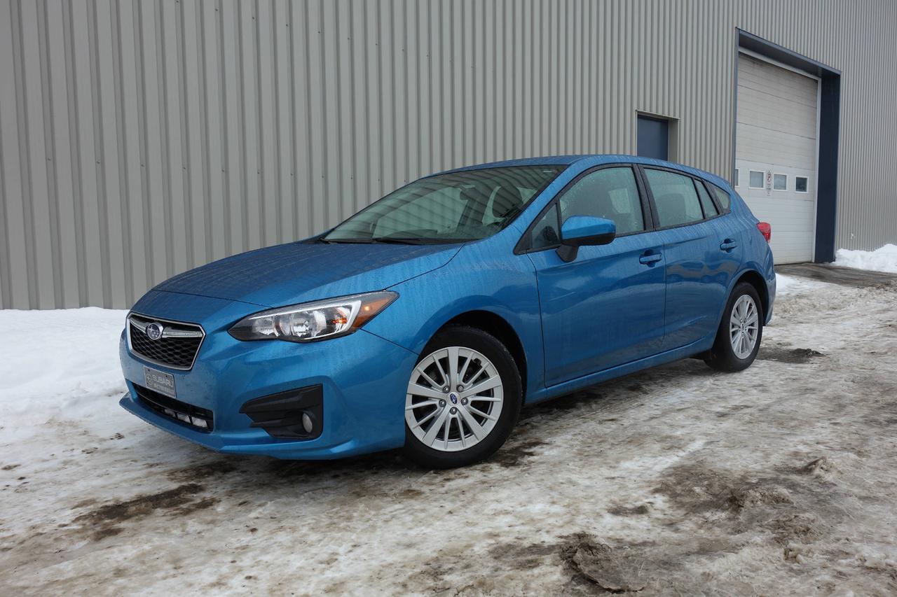 <a href=https://www.subaruvictoriaville.ca/occasion/Subaru-Impreza-2017.html>https://www.subaruvictoriaville.ca/occasion/Subaru-Impreza-2017.html</a>

** VÉHICULE CERTIFIÉ SUBARU ** incluant Garantie Limitée, Privilège déchange, Assistance Routière, Rapport Carproof et Inspection en 152 points approuvé par des techniciens Subaru.     Caractéristiques clés ; Moteur BOXER SUBARU à 4 cylindres, de 2,0 litres et 152 chevaux avec injection directe, Boîte CVT Lineartronic ® (boîte à variation continue), Climatiseur avec système de filtration dair, Caméra de recul livrée de série, Traction intégrale symétrique à prise constante Subaru ,Système dinfodivertissement à écran tactile de 6,5 po, avec intégration des téléphones intelligents et applications et services STARLINKMC , Fonctionnalités Apple CarPlay et Android Auto, Jantes 16 po en alliage daluminium à 15 rayons, Sièges avant chauffants, Antibrouillards halogènes. Garantie supplémentaire et Rapport CarProof disponible pour vous !     ** BALANCE DE GARANTIE DE SUBARU CANADA VALIDE JUSQUEN JANVIER 2022 OU 100 000 KM ** WWW.SUBARUVICTORIAVILLE.CA    English service is also available. You are welcome to contact us by email or call.