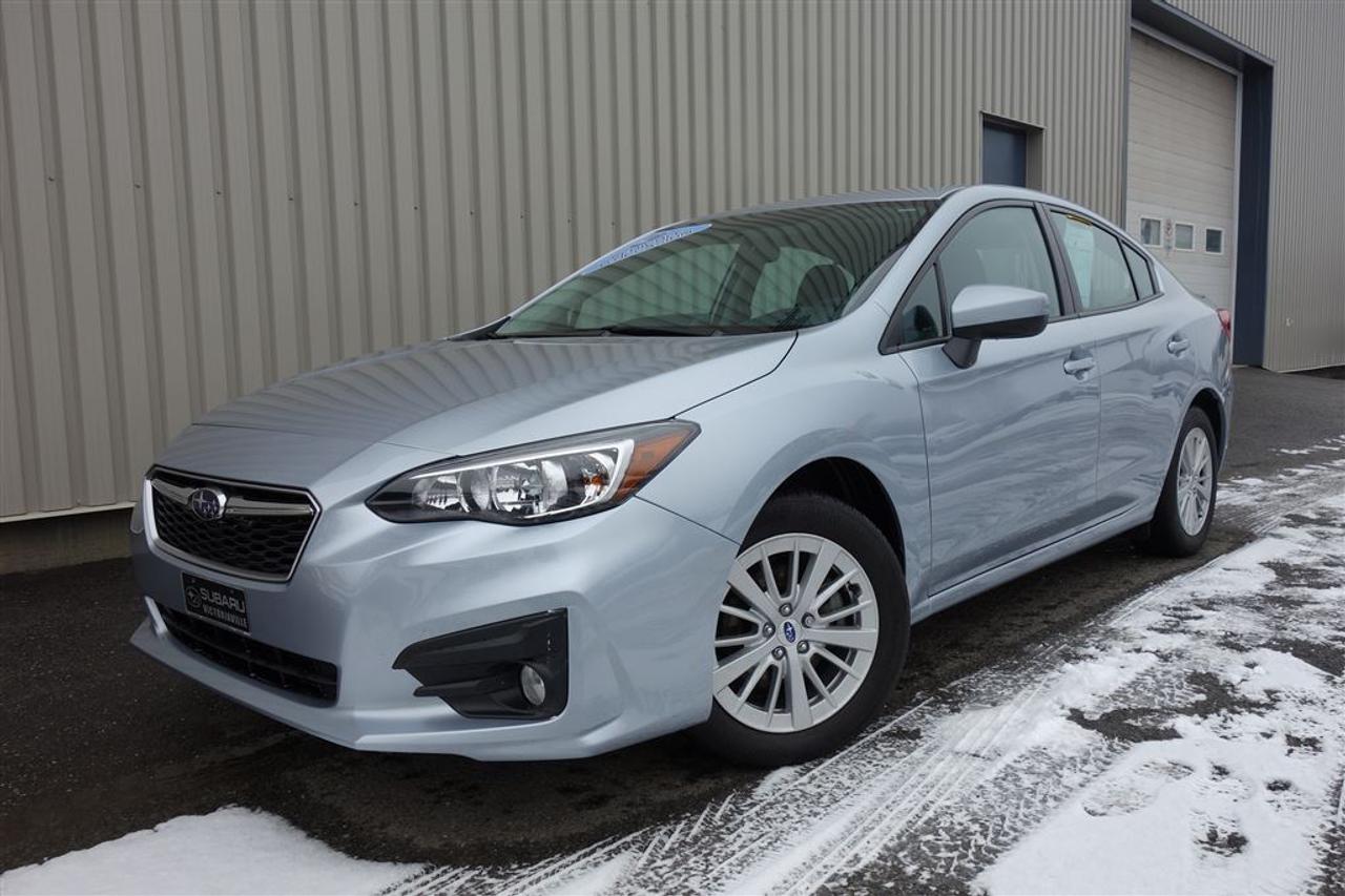 <a href=https://www.subaruvictoriaville.ca/occasion/Subaru-Impreza-2017.html>https://www.subaruvictoriaville.ca/occasion/Subaru-Impreza-2017.html</a>

** VÉHICULE CERTIFIÉ SUBARU ** incluant Garantie Limitée, Privilège déchange, Assistance Routière, Rapport Carproof et Inspection en 152 points approuvé par des techniciens Subaru.   Caractéristiques clés ; Moteur BOXER SUBARU à 4 cylindres, de 2,0 litres et 152 chevaux avec injection directe, Boîte CVT Lineartronic ® (boîte à variation continue), Climatiseur avec système de filtration dair, Caméra de recul livrée de série, Traction intégrale symétrique à prise constante Subaru ,Système dinfodivertissement à écran tactile de 6,5 po, avec intégration des téléphones intelligents et applications et services STARLINKMC , Fonctionnalités Apple CarPlay et Android Auto, Jantes 16 po en alliage daluminium à 15 rayons, Sièges avant chauffants, Antibrouillards halogènes. Garantie supplémentaire et Rapport CarProof disponible pour vous !     ** BALANCE DE GARANTIE DE SUBARU CANADA VALIDE JUSQUEN FÉVRIER 2022 OU 100 000 KM ** WWW.SUBARUVICTORIAVILLE.CA    English service is also available. You are welcome to contact us by email or call.