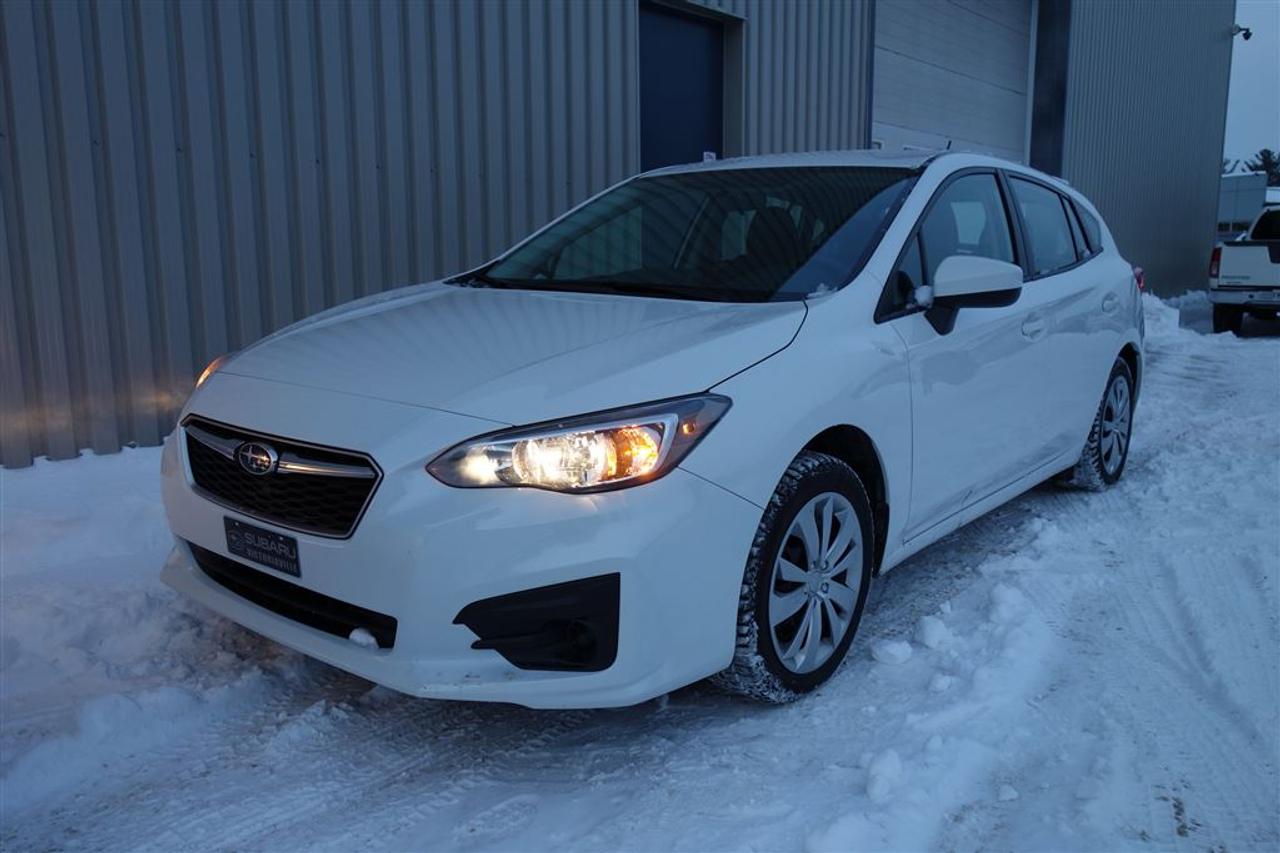 <a href=https://www.subaruvictoriaville.ca/occasion/Subaru-Impreza-2017.html>https://www.subaruvictoriaville.ca/occasion/Subaru-Impreza-2017.html</a>

** VÉHICULE CERTIFIÉ SUBARU ** incluant Garantie Limitée, Privilège déchange, Assistance Routière, Rapport Carproof et Inspection en 152 points approuvé par des techniciens Subaru.     Caractéristiques clés ; Moteur BOXER SUBARU à 4 cylindres, de 2,0 litres et 152 chevaux avec injection directe, Boîte CVT Lineartronic ® (boîte à variation continue), Climatiseur avec système de filtration dair, Caméra de recul livrée de série, Traction intégrale symétrique à prise constante Subaru ,Système dinfodivertissement à écran tactile de 6,5 po, avec intégration des téléphones intelligents et applications et services STARLINKMC , Fonctionnalités Apple CarPlay et Android Auto. Garantie supplémentaire et Rapport CarProof disponible pour vous !     ** BALANCE DE GARANTIE DE SUBARU CANADA VALIDE JUSQUEN JUILLET 2022 OU 100 000 KM **     WWW.SUBARUVICTORIAVILLE.CA  English service is also available. You are welcome to contact us by email or call.