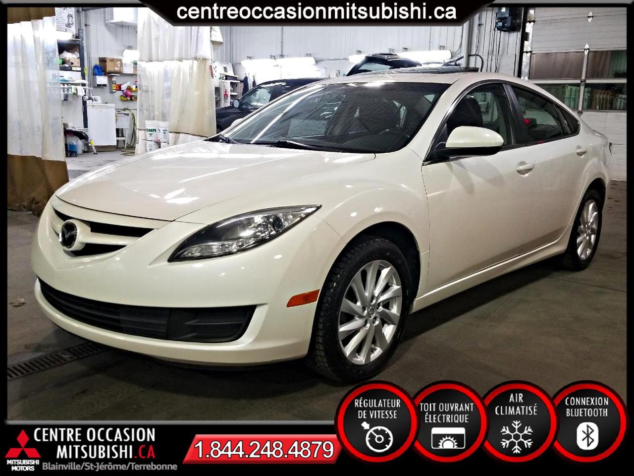 Used 2013 Mazda 6 GS + Toit-ouvrant, Bluetooth, Cruise for sale in Blainville, QC