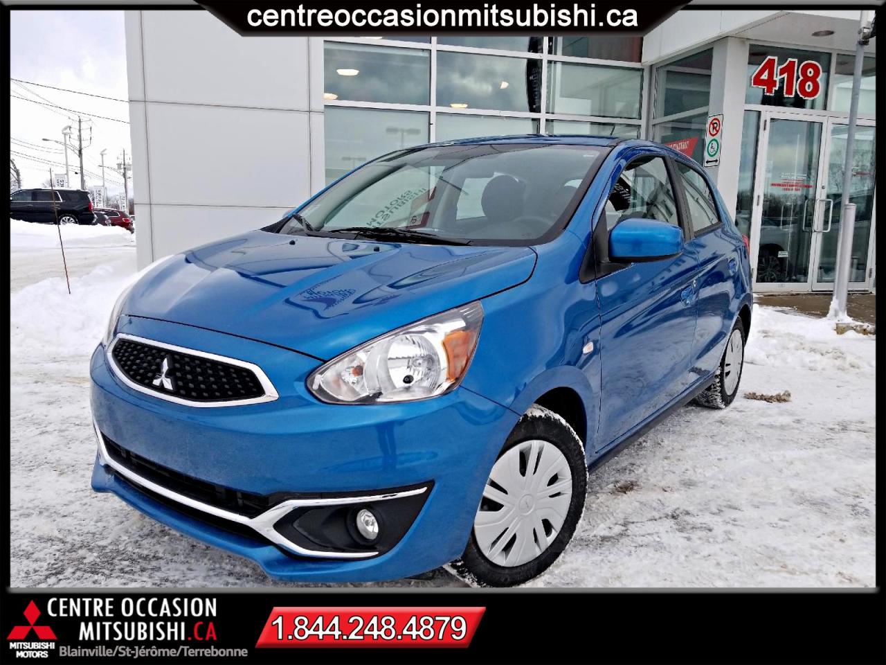Used 2018 Mitsubishi Mirage ES+ 2018 Android/Apple Carplay pneus ét for sale in Blainville, QC