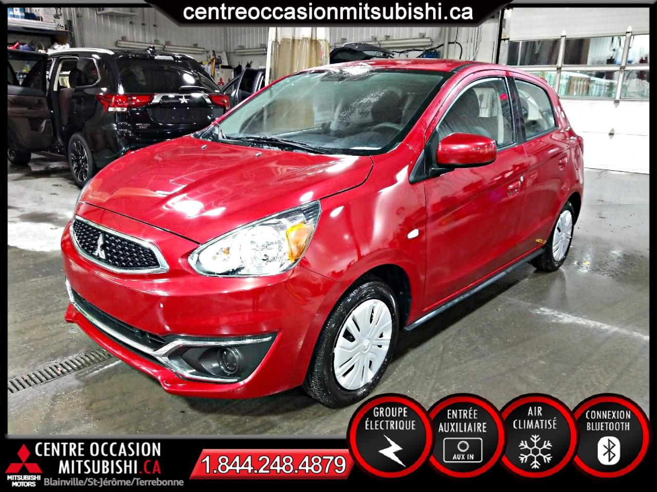 Used 2017 Mitsubishi Mirage ES+ CVT avec seulement 250KM for sale in Blainville, QC