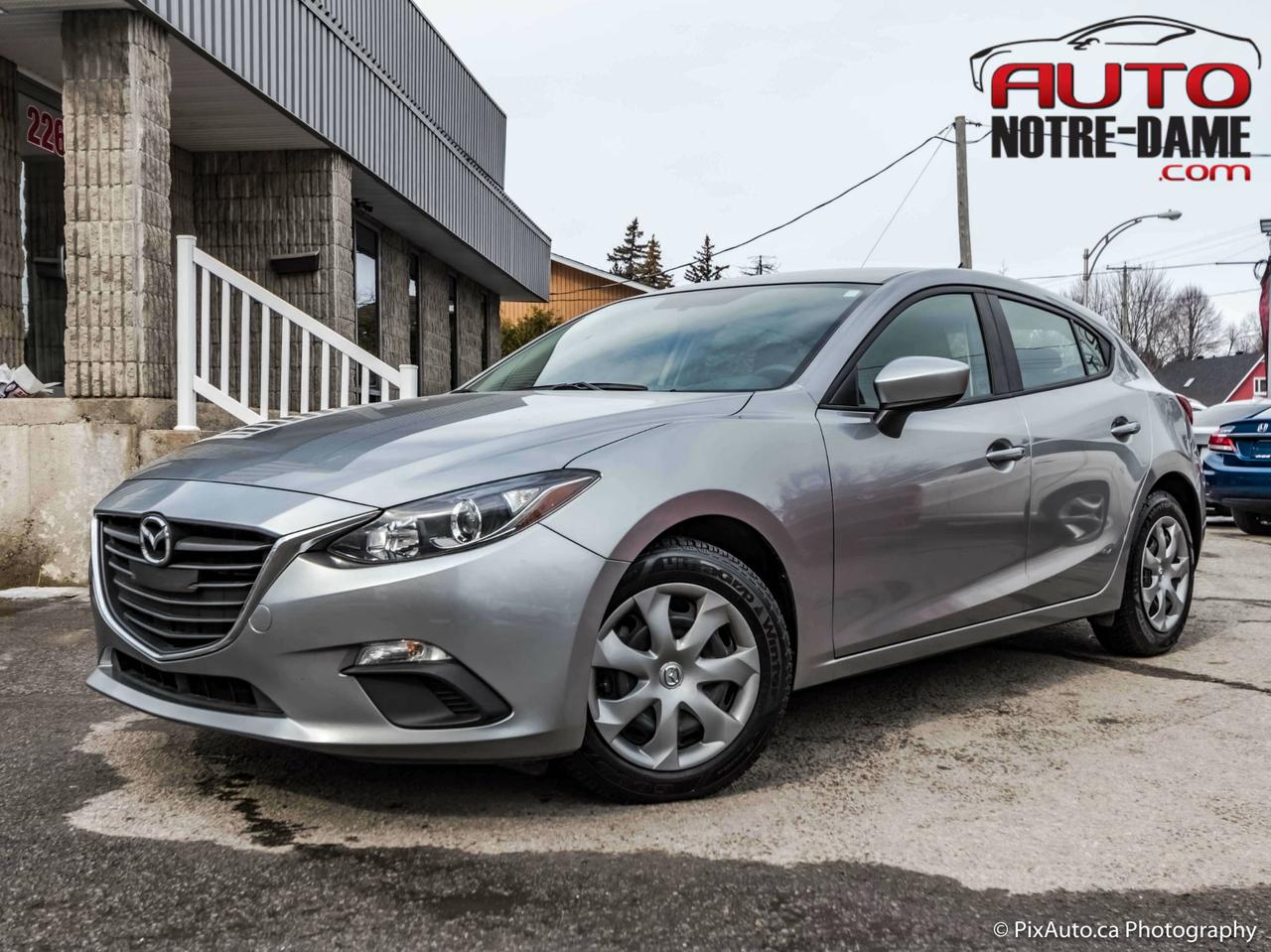 <a href=http://www.autonotredame.com/occasion/Mazda-3-2015.html>http://www.autonotredame.com/occasion/Mazda-3-2015.html</a>

Mazda 3  2015 Hayon 4 portes Sport, boîte manuelle, GX  ** NOUVEL ARRIVAGE **  -----------------------------      ** OUVERT DU LUNDI AU VENDREDI DE 9H00 à 20H ET LE SAMEDI DE 10H à 16H , Auto Notre Dame vous offre une variété de voitures doccasion à prix le moins cher sur le marché . Procurez-vous en toute confiance, un véhicule doccasion inspecté par une équipe de professionnels certifiés. . Inspection en 155 points . Financement sur place . Rapport CARPROOF fourni gratuitement . **LIVRAISON RAPIDE, 1ere, 2eme, 3iem CHANCE AU CRÉDIT DISPONIBLE !** Venez consulter VOTRE spécialiste du financement sur place. Notre mission : vous offrir une expérience dachat INCOMPARABLE . Auto Notre Dame de Repentigny ,Proche de Laval,Montréal, Terrebonne, Montréal Est ,LAssomption , Mascouche , LÉpiphanie , Lavaltrie , Rosemère , Rive-Nord et de la Rive-Sud, www.autonotredame.com