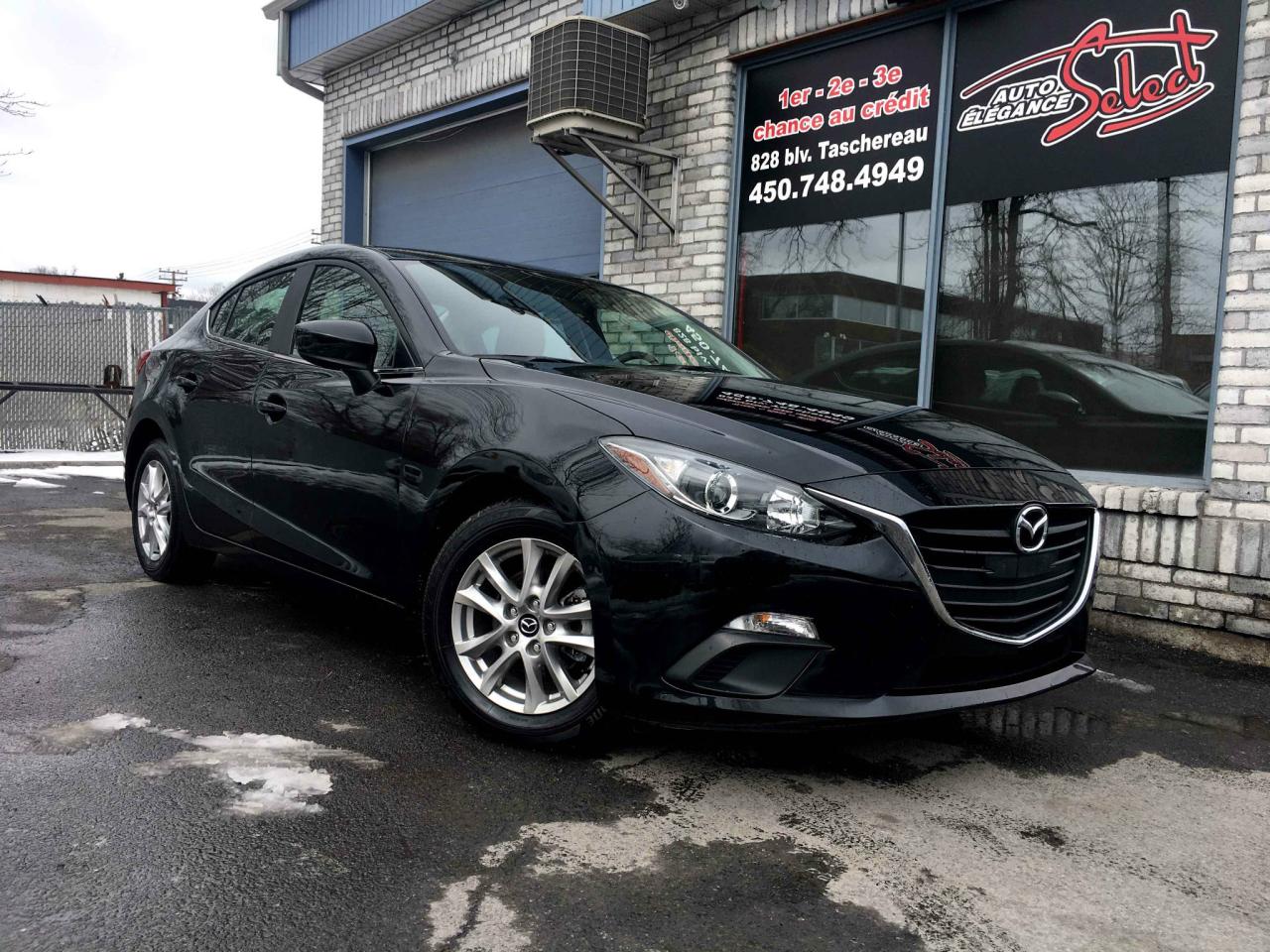 Used 2016 Mazda 3 SEDAN*automatique*GS*SKY ACTIV CAMERAS*H for sale in Longueuil, QC