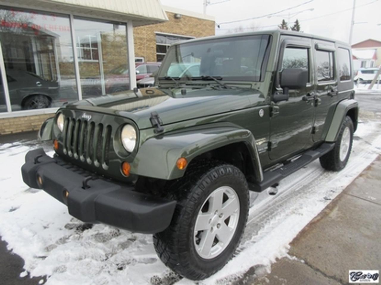 Used 2007 Jeep Wrangler Sahara for sale in Varennes, QC