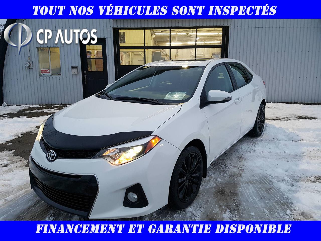 Used 2015 Toyota Corolla Berline 4 portes CVT S for sale in Vallée-Jonction, QC