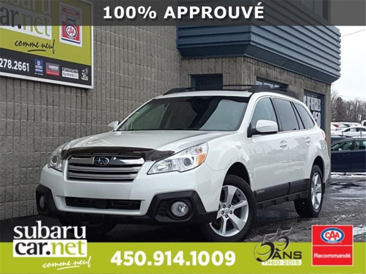 <a href=https://www.autoaubaine.com/Subaru-Outback-c7028457.html>https://www.autoaubaine.com/Subaru-Outback-c7028457.html</a>

Siège chauffant, Bluetooth, régulateur de vitesse, climatisation, vitre électrique, à ne pas manquer!!*SubaruCAR.net est un concessionnaire et centre de service indépendant. Nous ne sommes PAS un centre de service ou un concessionnaire Subaru autorisé et nous ne sommes dAUCUNE façon affiliés avec le groupe de Société Subaru. Le paiement proposé est pour une durée de 72 mois, au taux de 6,99%, avec un versement comptant initial de $0 ou valeur déchange équivalente nécessaire. Les frais de crédit total sont de 4135,28$, avec une obligation totale de 22516,31$. Les taxes sont incluses (sujet à lapprobation de votre crédit, certaines conditions sappliquent).Nous sommes ouverts: du lundi au jeudi de 8h à 21h; le vendredi et samedi de 9h à 17h. Demandez-nous de lhistorique du rapport Carproof. SubaruCAR.net est un concessionnaire automobile spécialisé dans la vente et lentretien de Subaru doccasion. Tous nos frais dinspection et de reconditionnement des véhicules sont inclus dans notre prix. Aucun frais caché. Nos algorithmes vous permettent davoir le meilleur rapport qualité-prix. Plus de 100 véhicules en inventaire. La plupart de nos véhicules sont certifiés et prêts pour la livraison. Nous livrons partout au pays. Venez voir le véhicule sur notre site internet pour plus de détail: https://subarucar.net. Demandez-nous une évaluation de votre échange nous sommes à la recherche de véhicule pour notre inventaire. Téléphonez pour un financement facile, sans tracas, 1re, 2e et 3e chance au crédit. Aucun cas refusé, financement maison, taux avantageux, livraison rapide. Nous avons plusieurs programmes de garantis pour sajuster à vos besoins. We can serve you in English if you want. Léquipement peut varier, voire en concession. Faites affaire avec une entreprise familiale de deuxième génération qui existe depuis 1960. Un Subaru, ça sachète chez un spécialiste. Nous sommes garage recommandé par CAA Québec depuis 1994. Nous sommes situés à 30 minutes de Montréal sur la rive sud. Contactez-nous au SubaruCAR.net, 300 boul. Richelieu, route 112, Richelieu, Vente@SubaruCAR.net, SMS MMS texto 514.703.7822, Téléphone 1.450.914.1009.