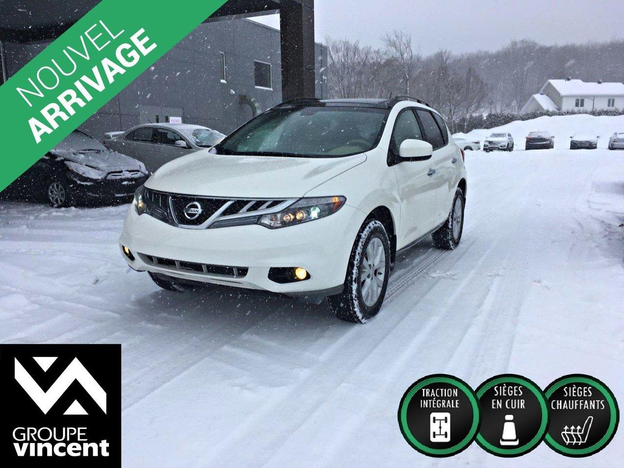 Used 2012 Nissan Murano Sl Gar. 10 Ans Awd for sale in Shawinigan, QC