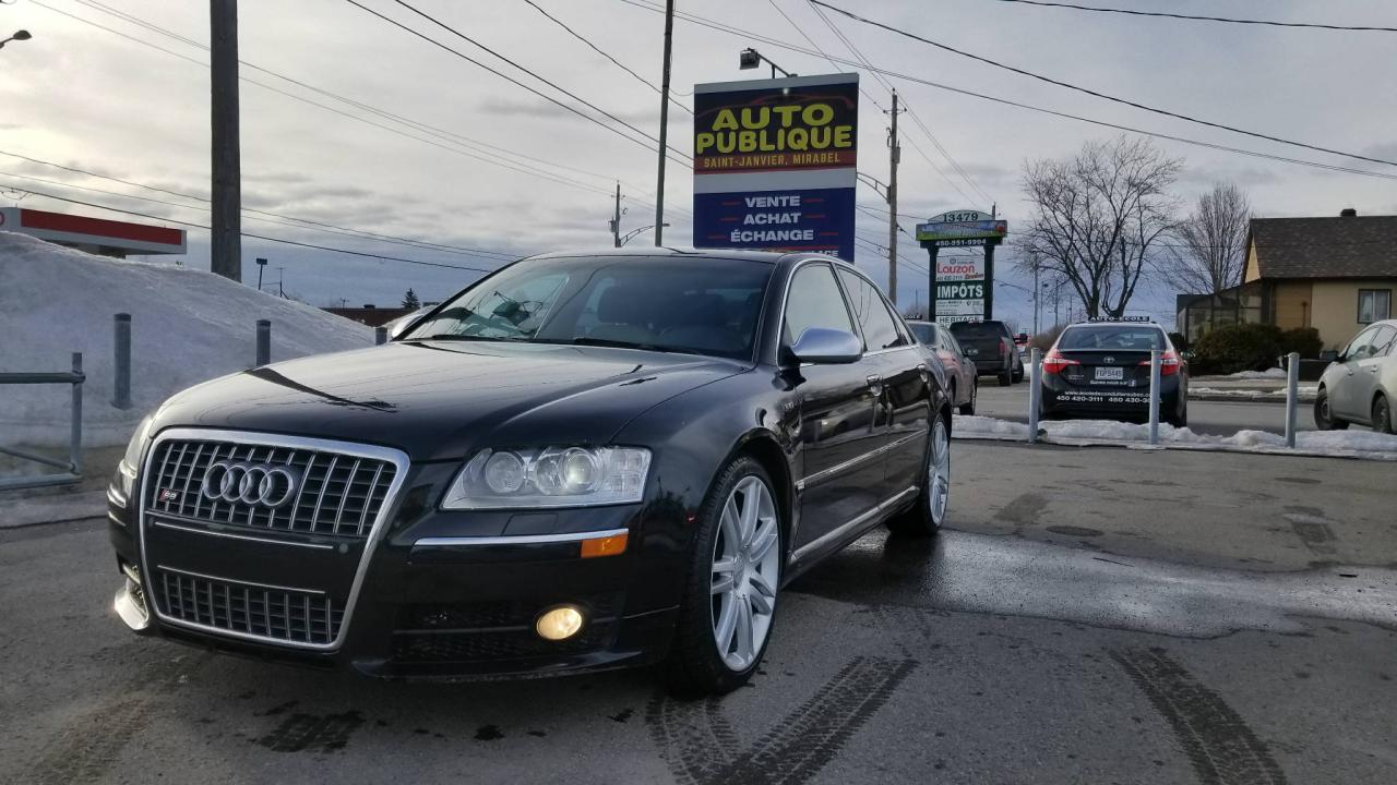 Used 2007 Audi S8 V10/Nav/Cam de recul for sale in Mirabel, QC
