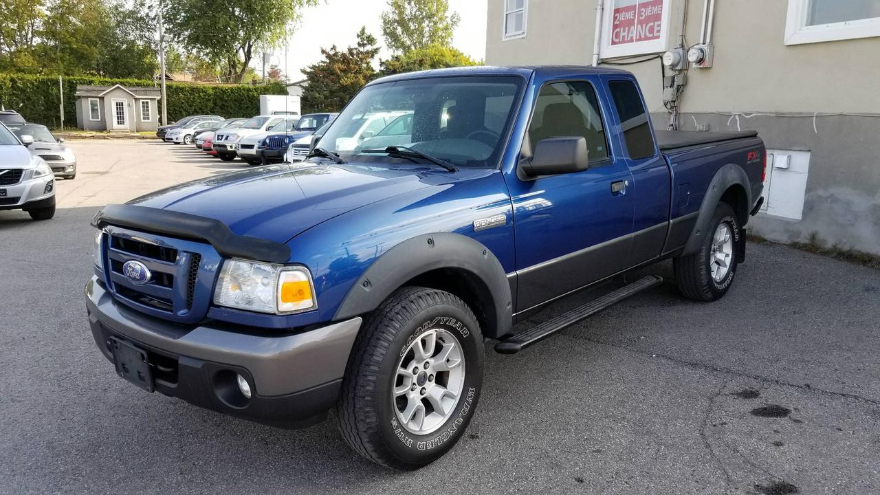 <a href=https://www.autoaubaine.com/Ford-Ranger-c6915443.html>https://www.autoaubaine.com/Ford-Ranger-c6915443.html</a>

Ford Ranger SuperCab FX4, automatique, 175,000km, boîte 6, 4x4, groupe électrique, air climatisé, cruise, belle carrosserie, tapis dans la boîte, couvre tonneau, mags, mécanique - WOW!

Ce véhicule se situe au 13459 Boulevard Curé Labelle à Mirabel.

Nos emplacements situés à Laval et à Mirabel vous offrent tous les soins requis pour votre nouveau véhicule sous un même toit : Mécanique à taux réduit si vous achetez un véhicule chez nous, des rabais sur lesthétique ainsi la teinte de vitres, débosselage sans peinture, carrosserie, remplacement de pare-brise et bien plus.

Tous nos véhicules ont un rapport dinspection détaillé, sont soigneusement préparés.

Nous vous offrons le financement 1ère, 2ème et 3ème chance au crédit ainsi que la politique du meilleur prix garanti !

Osez comparer. Avant dacheter venez rencontrer notre personnel dynamique dans un environnement sans pression. Notre mission est de vous trouver le véhicule de votre choix, selon vos critères ! Si nous ne lavons pas, nous pouvons vous le trouver ! Frais de préparation en sus.

Se habla Español !