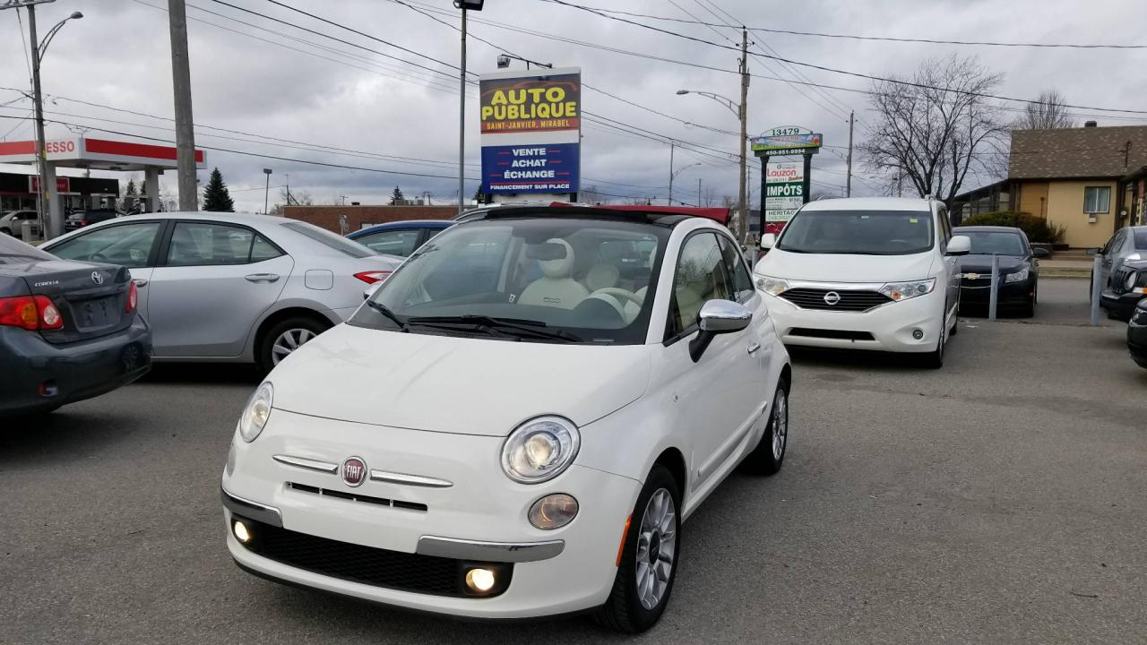 Used 2012 Fiat 500 Décapotable 2 portes Lounge for sale in Mirabel, QC