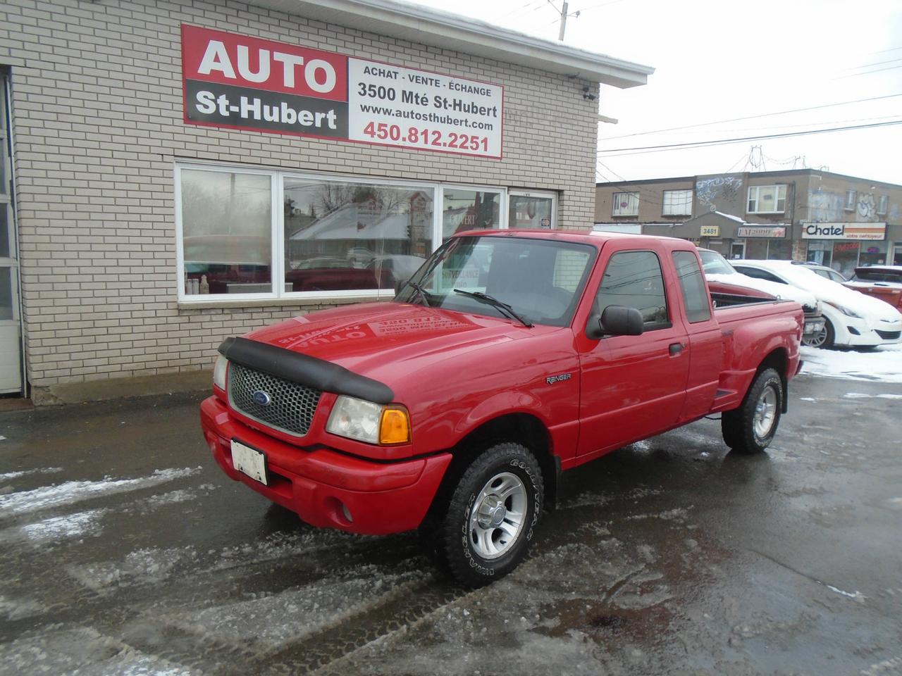 Used 2002 Ford Ranger Supercab 4 portes, moteur de 3,0 L - Edg for sale in St-Hubert, QC
