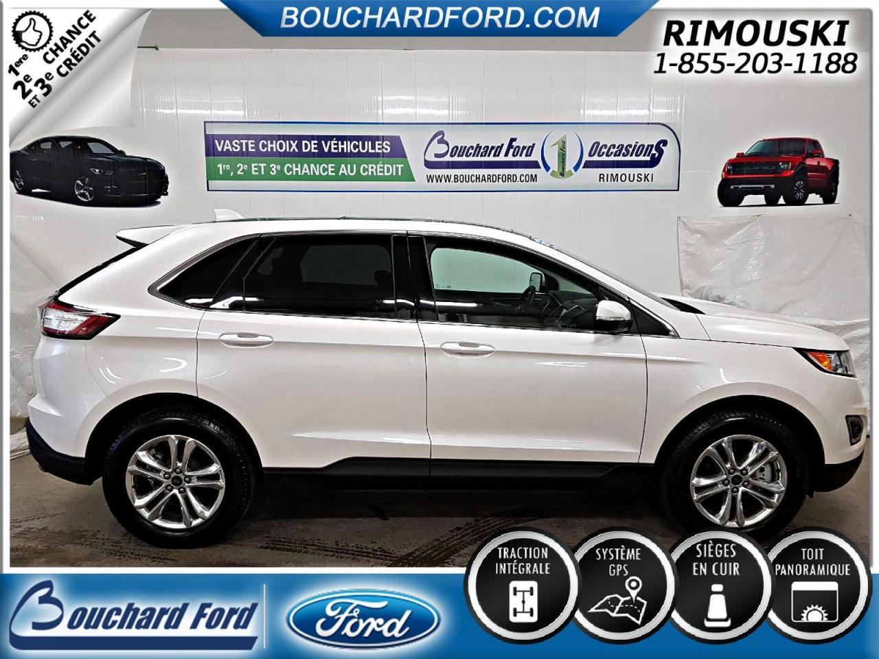 Used 2017 Ford Edge Cuir Gps Sel for sale in Rimouski, QC