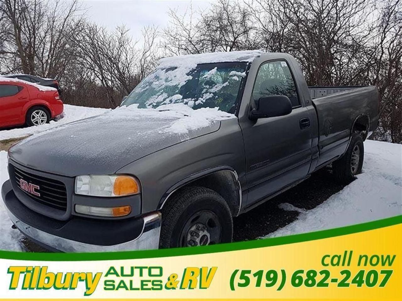 Used 2000 GMC Sierra 2500 SL. V8. TWO DOOR. ***AS IS*** for sale in Tilbury, ON