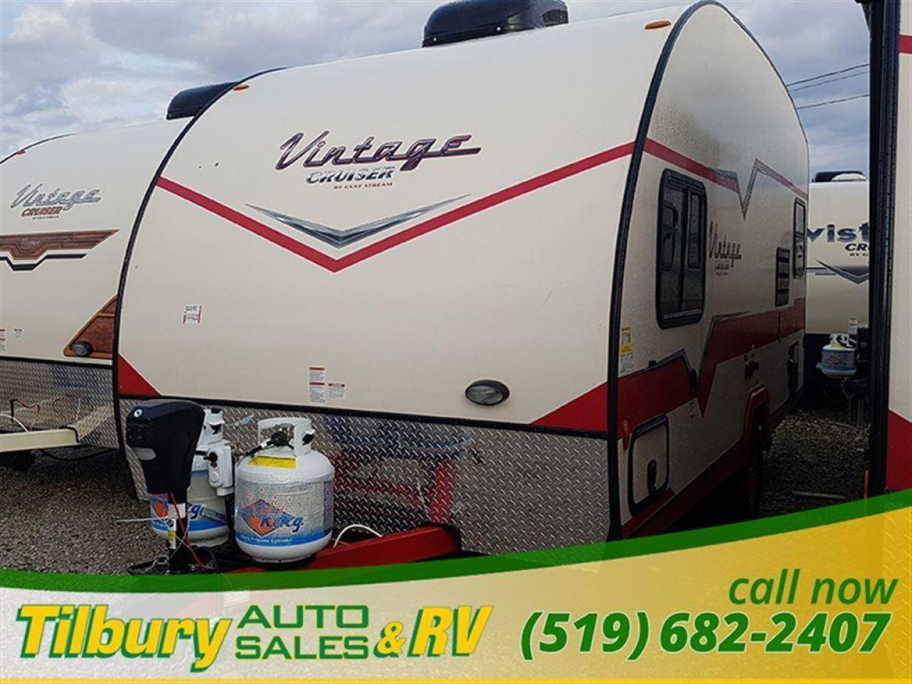 New 2018 Gulf Stream VINTAGE CRUISER 17RWD TRAVEL-TRAILER for sale in Tilbury, ON