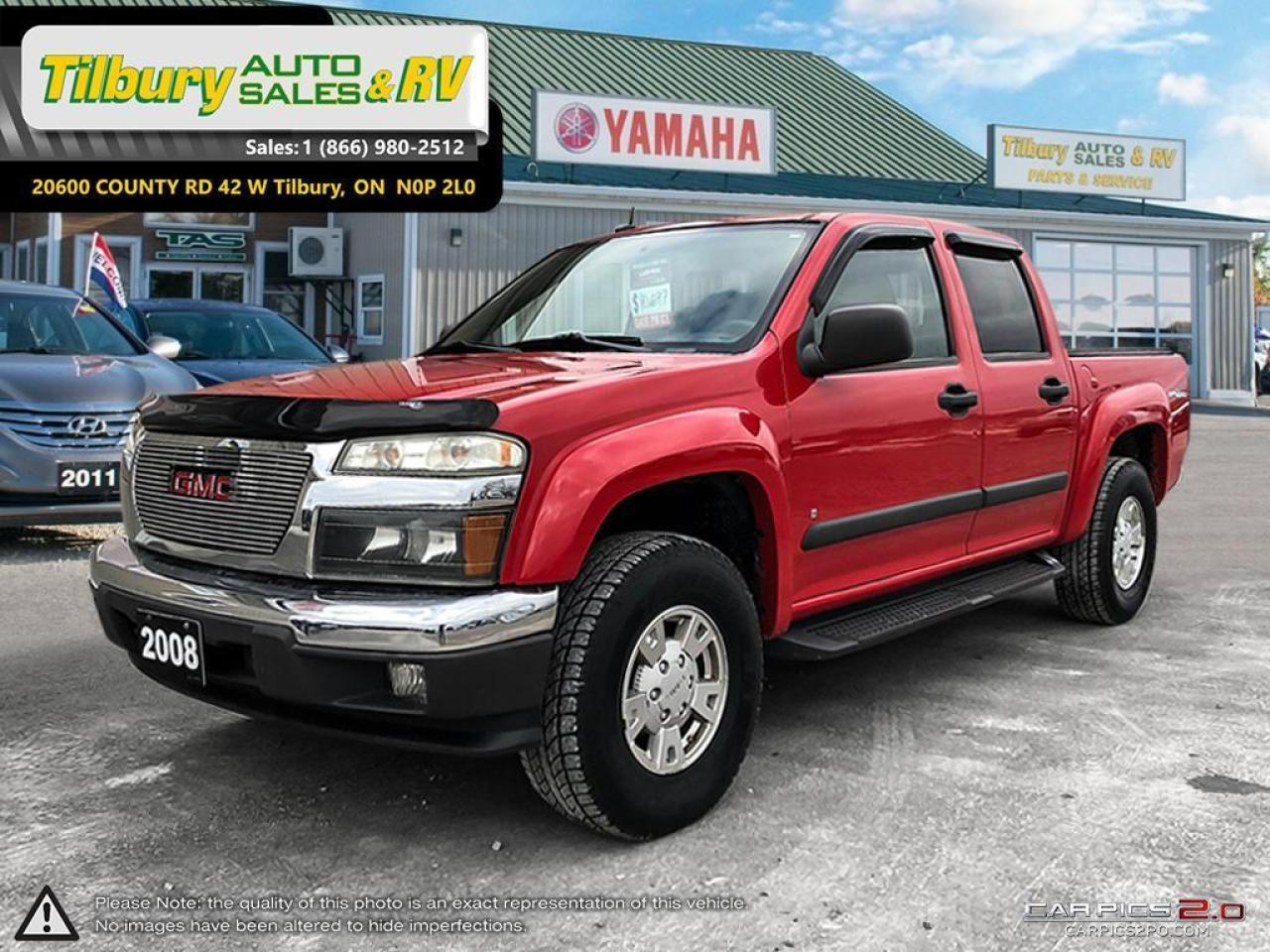 Used 2008 GMC Canyon SLE. CRUISE CONTTRL. RUNNING BOARDS. for sale in Tilbury, ON