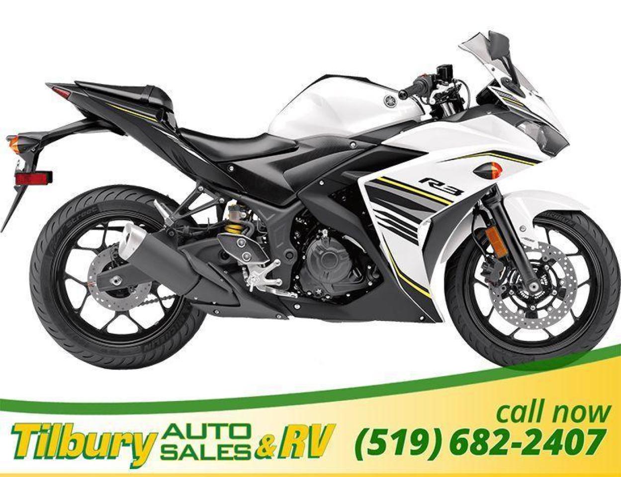 New 2017 Yamaha YZF-R3 ABS  for sale in Tilbury, ON