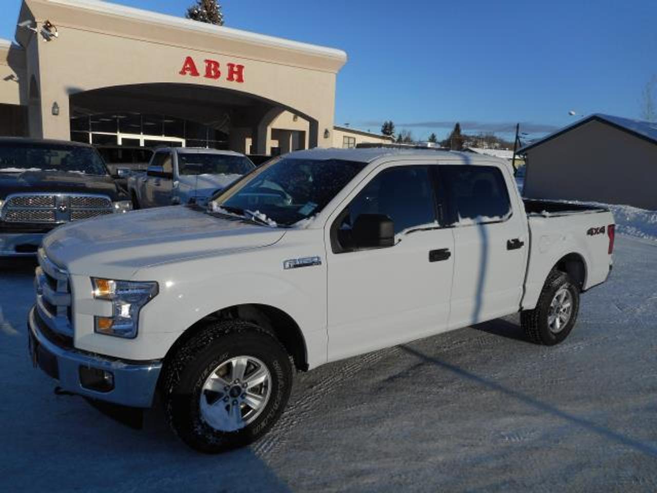 2017 Ford F150 Super Crew 4x4. Save thousands from new! Powered by the 5.0l V8 so its ready for all your hauling needs. Loaded with A/C, cruise, tilt, power windows and locks and even has a power seat. Very well equipped F150. Come check it out!