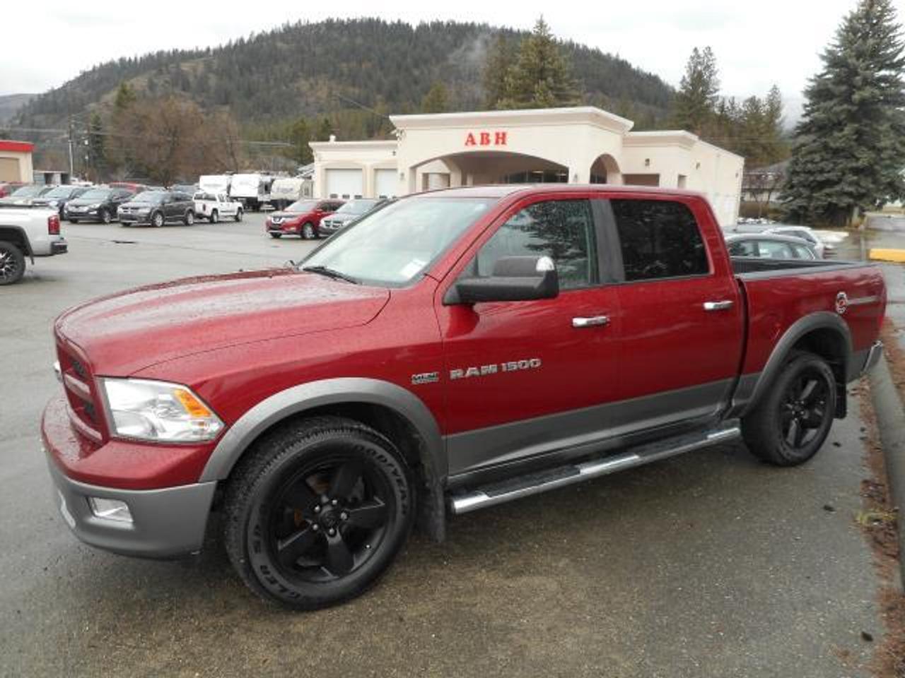 2011 Ram 1500 crew cab 4x4 Outdoorsman. Powered by the Legendary Hemi engine. Loaded with factory trailer brake, 20 inch wheels, and a power seat.Ready for yoyr new adventures.