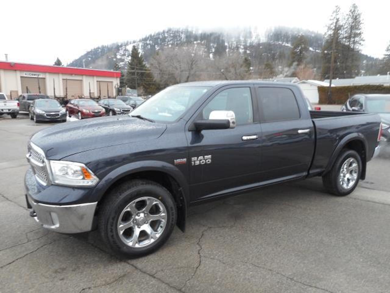 Used 2013 Dodge Ram 1500 LARAMIE CREW CAB LWB for sale in Grand Forks, BC