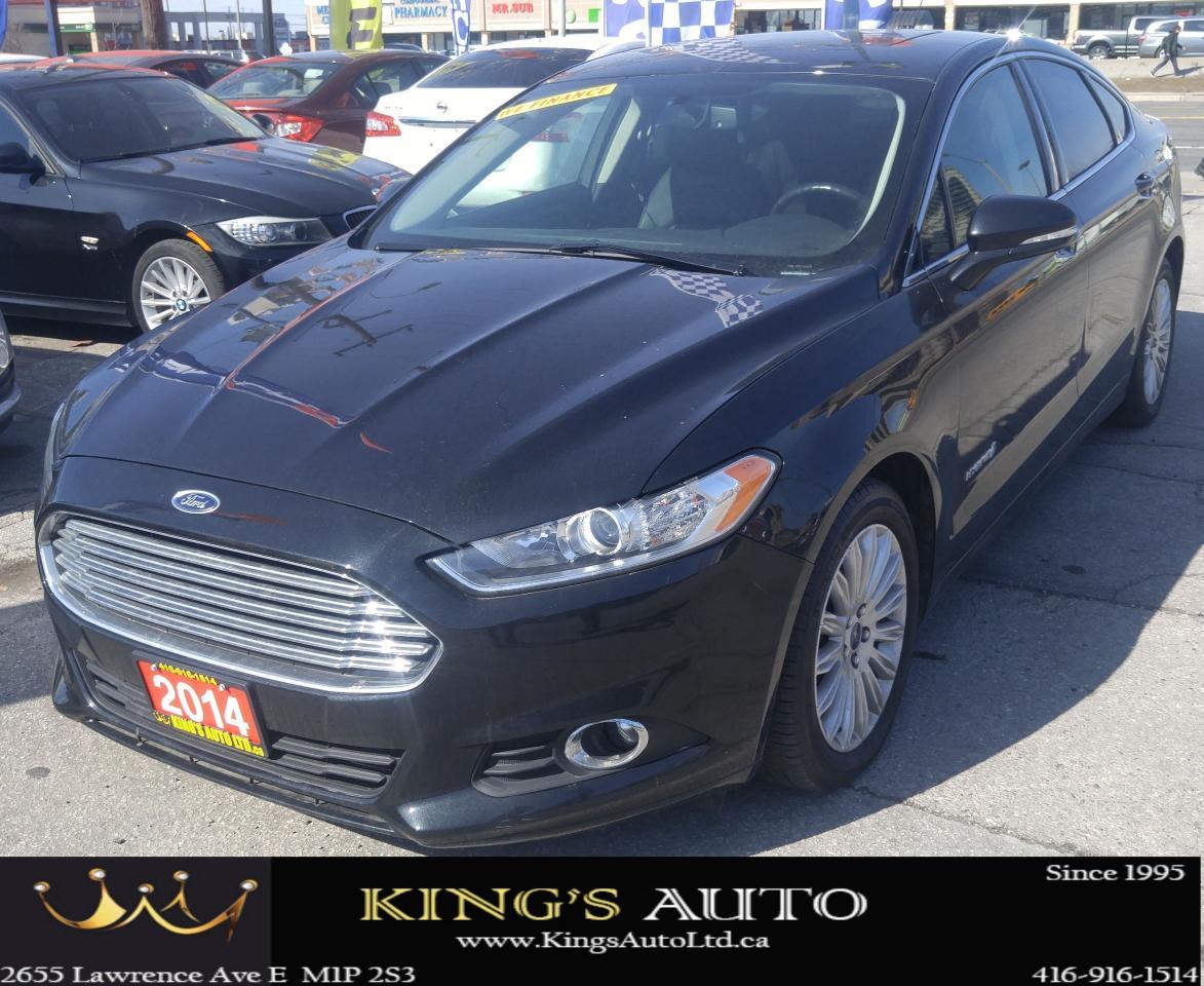 Used 2014 Ford Fusion SE Hybrid, LEATHER, NAVI, SUNROOF for sale in Oakville, ON
