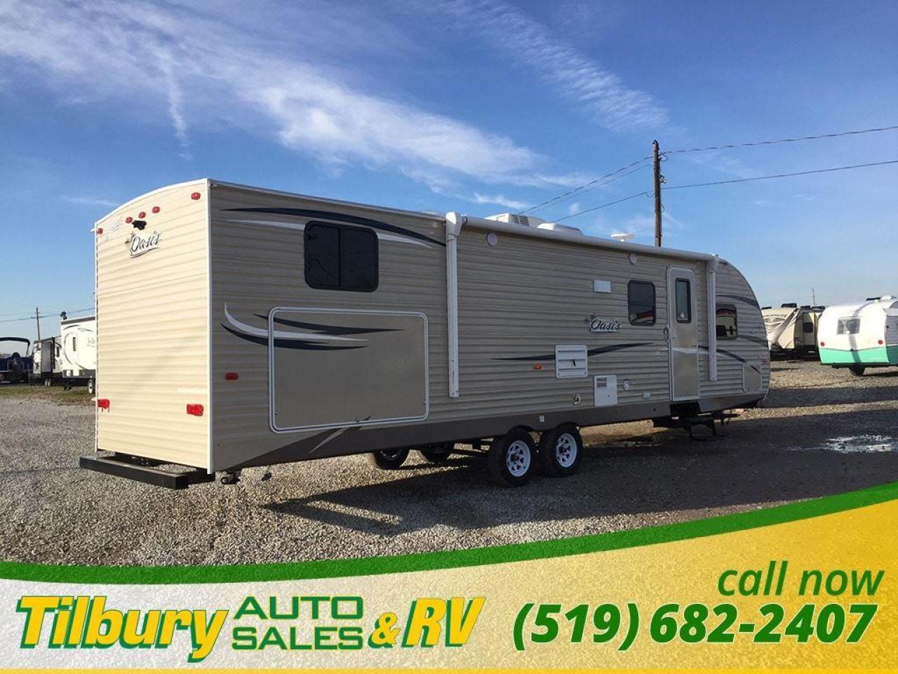 New 2018 SHASTA OASIS 31OK TRAVEL-TRAILER OUTDOOR KITCHEN for sale in Tilbury, ON