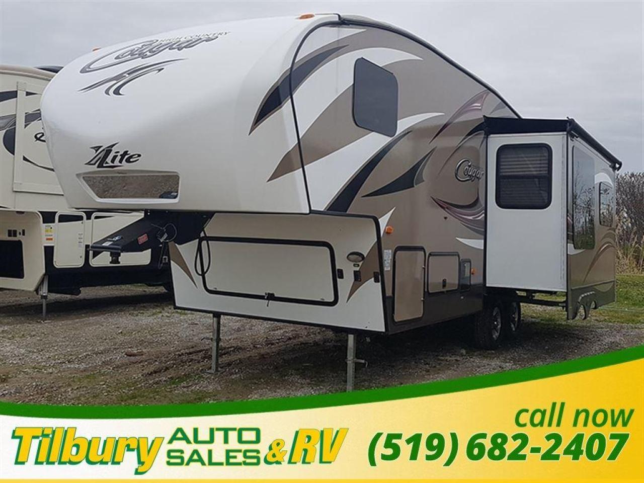 Used 2015 Cougar High Country g26 26sab XLITE FIFTH-WHEEL for sale in Tilbury, ON