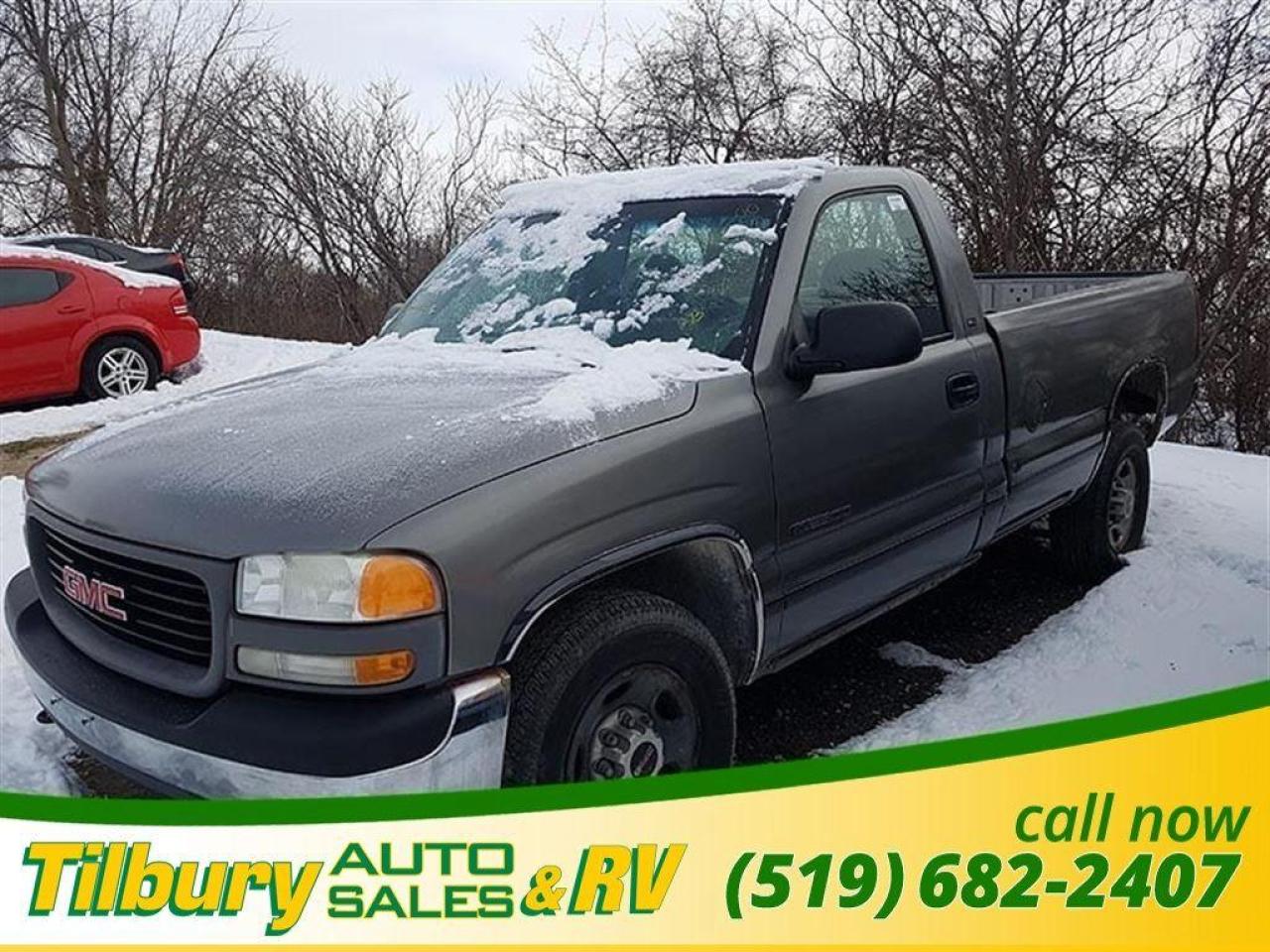 Used 2000 GMC Sierra 2500 SL. **AS IS** V8. TWO DOOR. for sale in Tilbury, ON