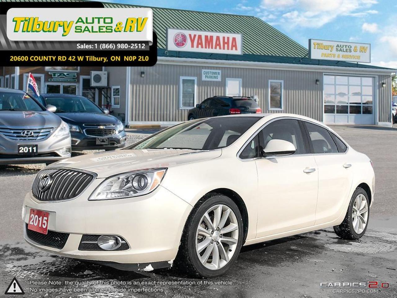 Used 2015 Buick Verano REVERSE CAM. HEATED SEATS. BOSE SOUND. for sale in Tilbury, ON