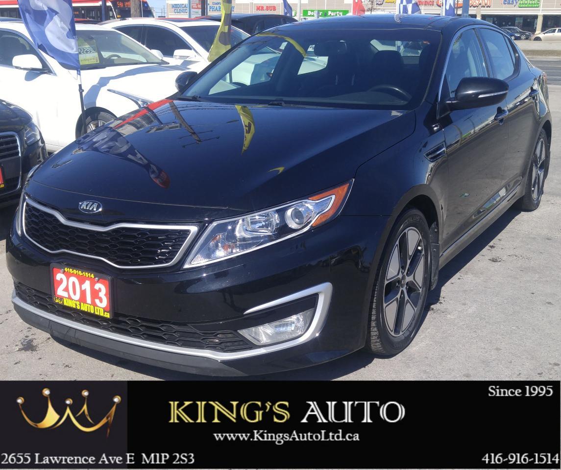Used 2013 Kia Optima HYBRID EX LOADED, HEATED/COOLED SEATS for sale in High River, AB