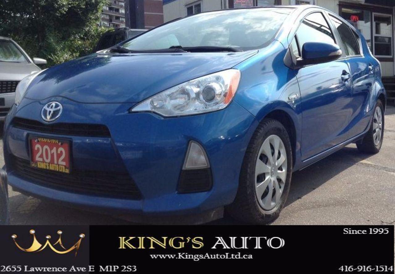 Used 2012 Toyota PRIUS C HYBRID TECHNOLOGY, ECO MODE, TRACTION for sale in High River, AB