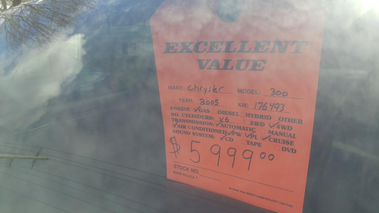 Used 2005 Chrysler 300 300 for sale in Mallorytown, ON
