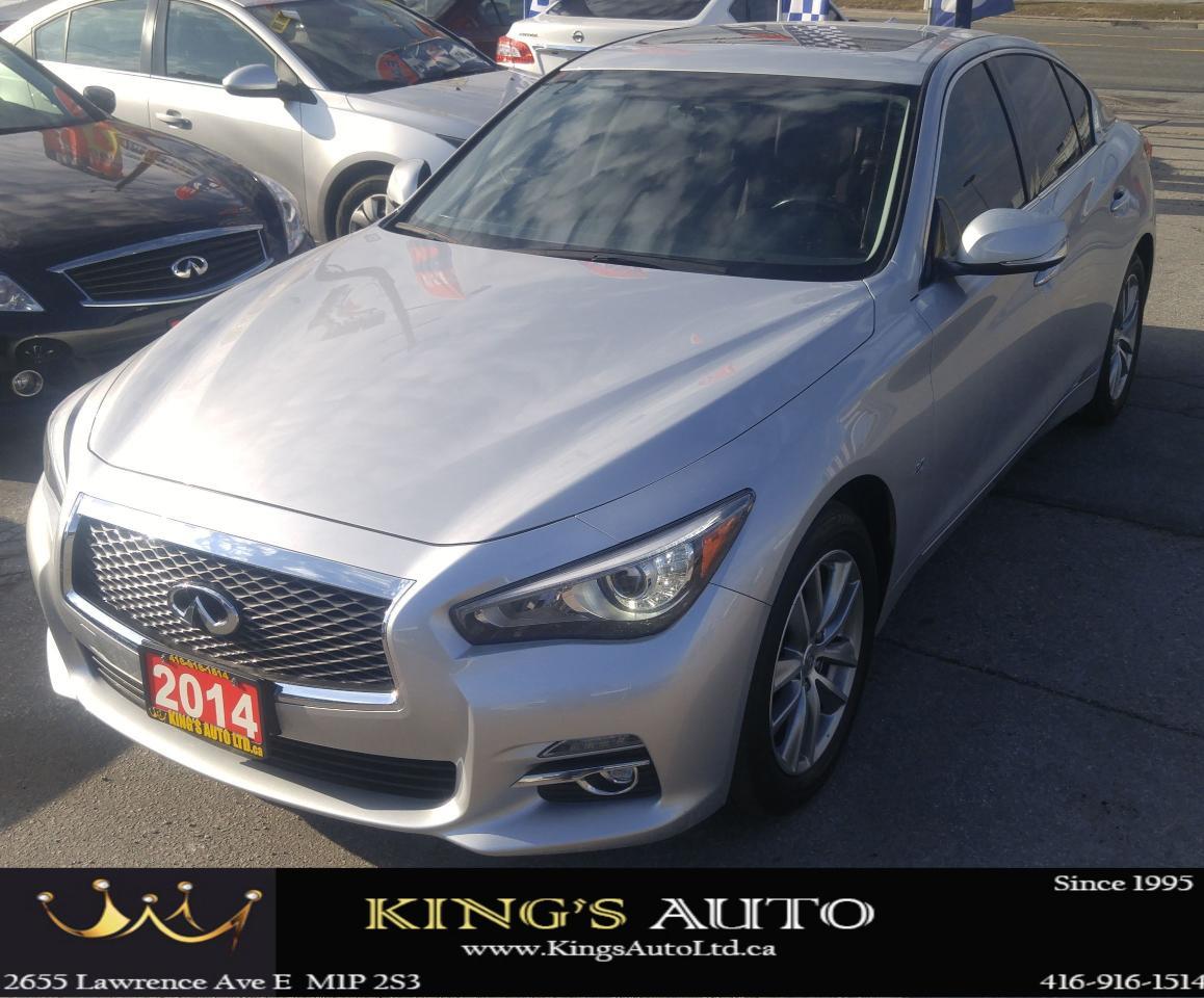 Used 2014 Infiniti Q50 PREMIUM, LOADED!!! HEATED SEATS for sale in Woodbridge, ON