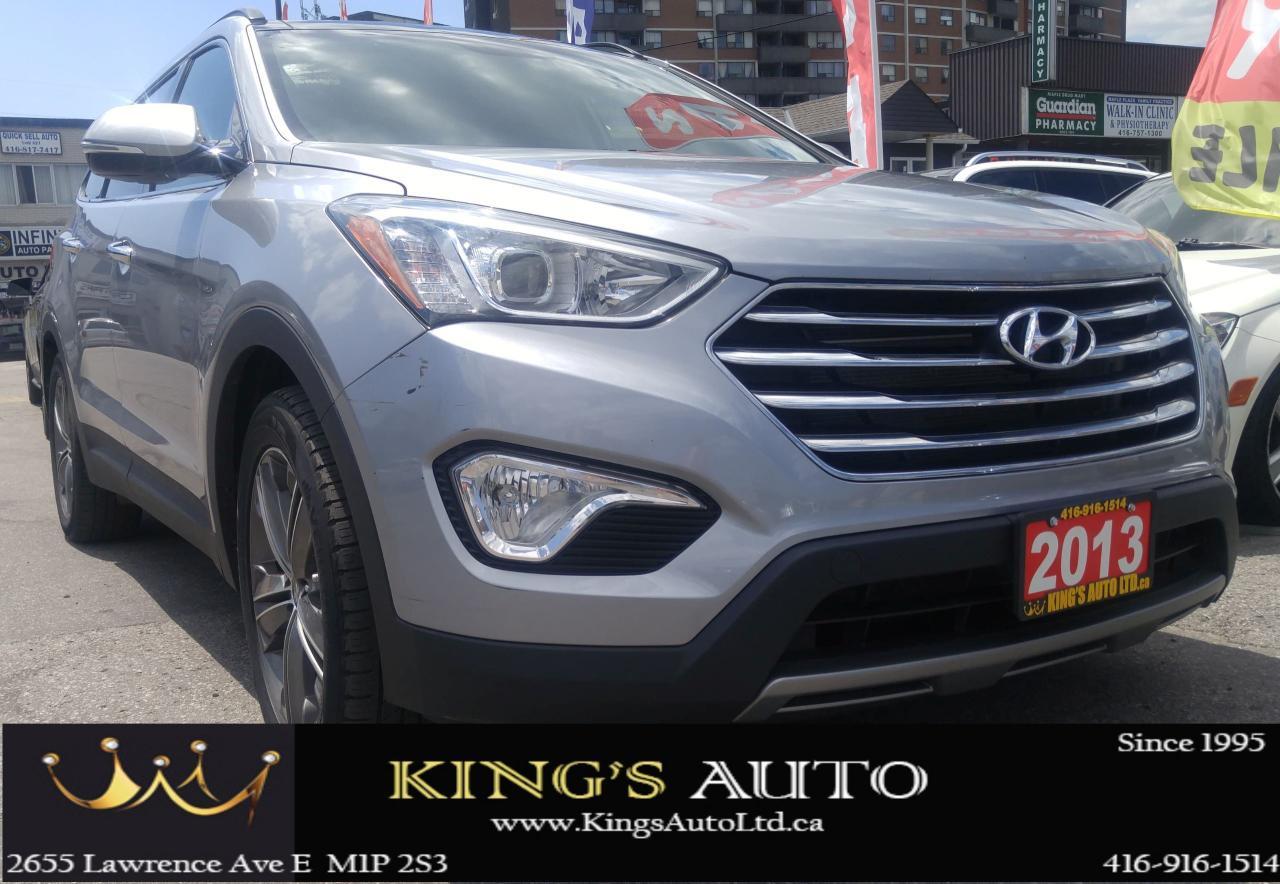Used 2013 Hyundai Santa Fe LTD w/Saddle Int & Unvented Seat for sale in Woodbridge, ON