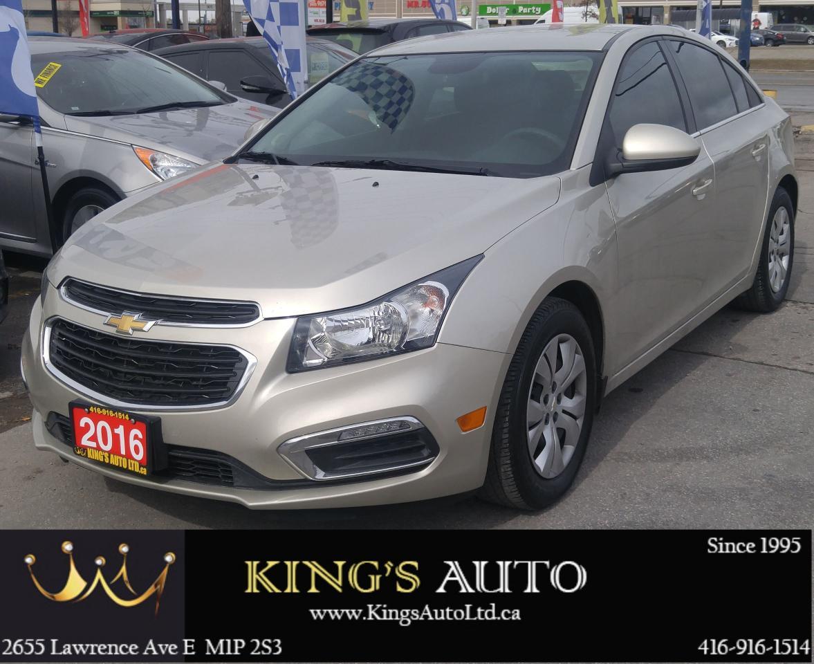 Used 2016 Chevrolet Cruze 1LT, BACKUP CAMERA for sale in Woodbridge, ON