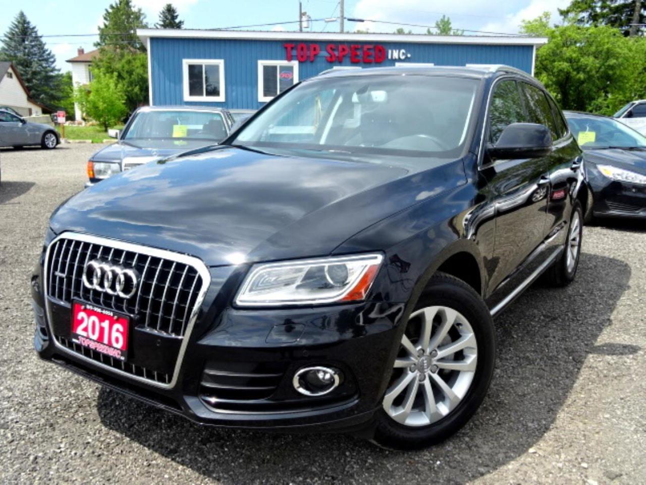 FULLY LOADED / LOCAL VEHICLE / DRIVES LIKE NEW

BUY TO WIN * YOUR NAME WILL AUTOMATICALLY BE ENTERED IN A DRAW FOR A 49 TOSHIBA TV WITH EVERY CAR YOU PURCHASE FROM US! A NAME WILL BE DRAWN WITH EVERY FIVE VEHICLES SOLD!

FINANCE AVAILABLE FOR AS LOW AS $492  Monthly or $227  Bi-Weekly (Taxes HST Included) with $0 down payment @ 3.99% interest rate, for 84 Months OAC. 

COMES CERTIFIED INCLUDED IN THE PRICE. ALL YOU PAY PRICE PLUS TAX & LICENSING

MEMBER of OMVIC and UCDA BUY WITH CONFIDENCE 

CARPROOF AVAILABLE

WE WELCOME ALL TRADES
_______________________________________________

* ONE OWNER / CLEAN CARPROOF - ACCIDENT FREE VEHICLE

* NAVIGATION

* PANORAMIC SUNROOF

* BACK SEAT SPLIT DOWN 60/40

* COLOSCOPE STEERING

* SMART KEY / KEYLESS ENTRY / PUSH BUTTON START

* ALLOY WHEELS

* BLACK ON BLACK LEATHER

* HEATED SEATS/ MEMORY SEATS 

* BLUETOOTH / TELEPHONE / VOICE COMMAND

* XENON LIGHTS

* CRUISE CONTROL

* AIR CONDITIONING 

* DUAL CLIMATE CONTROL

* BACK-UP CAMERA 

* POWER TRUNK

* POWER SEATS

* POWER WINDOWS, POWER LOCKS

* POWER HEATED SIDE MIRRORS

* SUMMER AND WINTER FLOOR MATS

* TWO SETS OF KEYS & MANUAL
_______________________________________________

TOP SPEED INC. 
728 YORK RD, GUELPH ON, N1E 6A5 
PHONE 519 900 6058 
FAX 519 480 0459 
TOPSPEED@TOPSPEEDINC.CA
WWW.TOPSPEEDINC.CA
_______________________________________________

OPERATION HOURS:
Mon - Wed : 10 a.m. - 7 p.m. 
Thurs - Sat : 10 a.m. - 5 p.m.
Sunday: Closed 
_______________________________________________

LUBRICO WARRANTY AVAILABLE*** CONTACT US FOR MORE INFO.