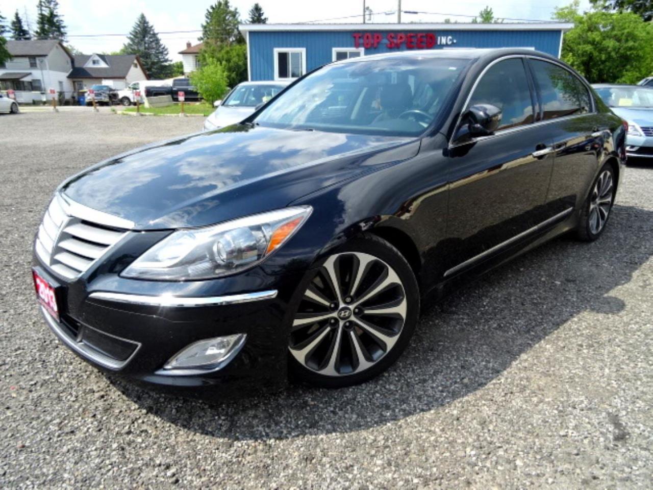 Used 2013 Hyundai Genesis R-SPEC /NAVI/LEATHER/ONE OWNER/ROOF/CERTIFIED for sale in Guelph, ON