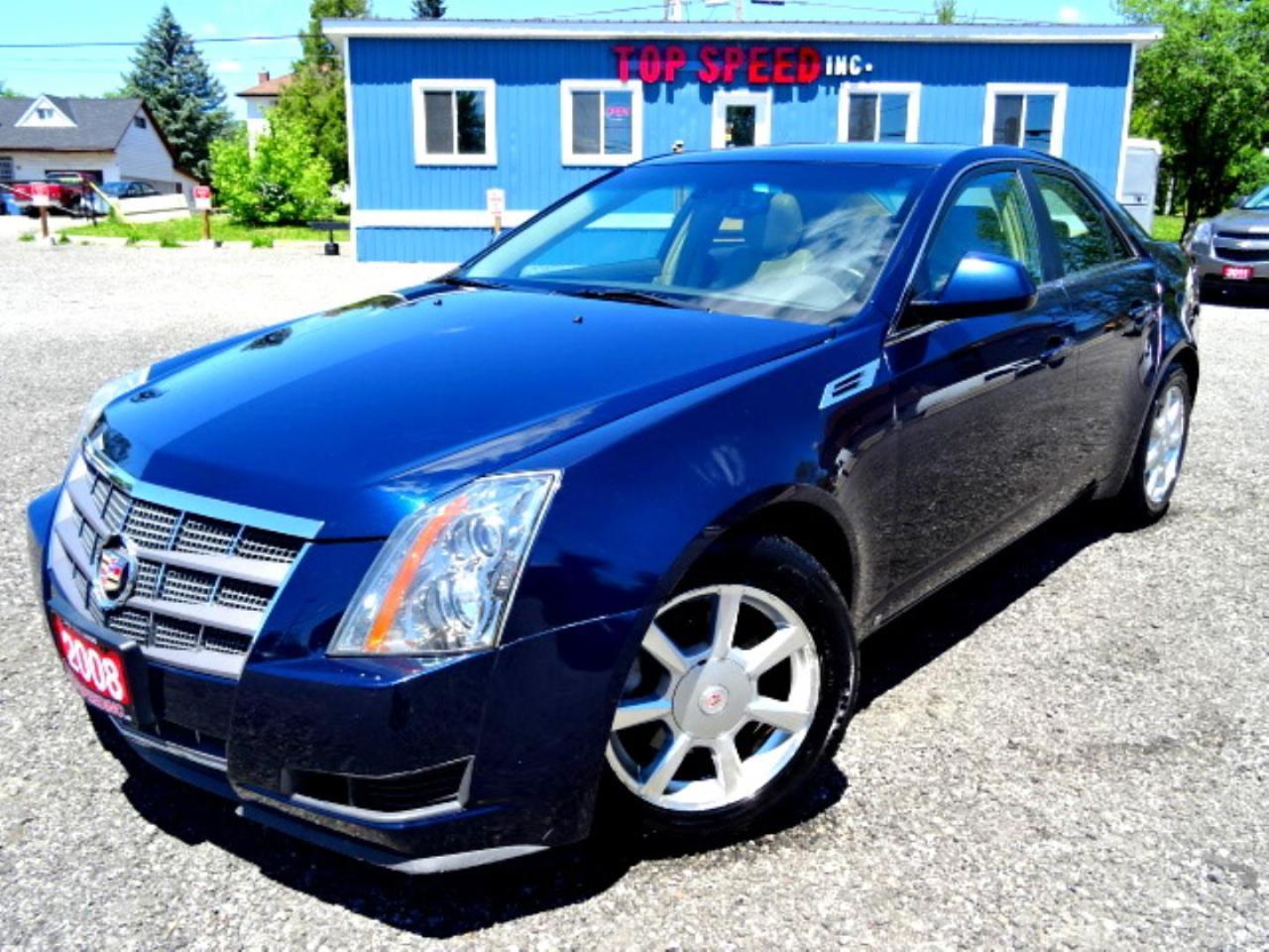 Used 2008 Cadillac CTS 4 3.6L SFI AWD/LEATHER/ROOF/CERTIFIED for sale in Guelph, ON