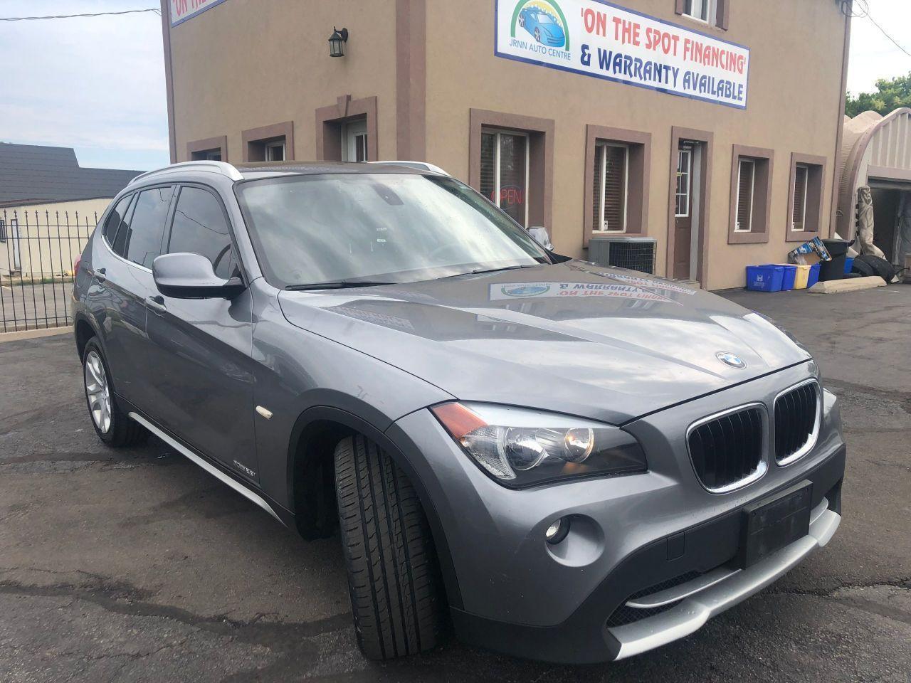 <p>2012 BMW - X1 AWD 4dr 28i 4cyl - 2L; with 168,000 kms for 10,999 Cad+tax Safety Certified & Ready to Go! Automatic transmission - it is Grey color inside and black interior. New Tires Freshly Installed and Equipped with a Set of Winter Tires as Well!! 2.0L 4CYL Turbocharge, XDrive 28i, 8 Speed Automatic, AWD, ABS, Panoramic Roof, Air Conditioning(Multi-Zone), Auto Climate Control, Heated Seats, Premium Leather, Telescopic Steering Wheel, MP3 Player, CD Player, AUX Input, AM/FM Radio, Bluetooth Connectivity, Keyless Entry, Power Door Locks, Power Windows, Power Mirrors, Power Seats, Heated Mirrors, Fog Lamps, Passenger Air Bag, Driver Air Bag, Front Side Air Bag, Front/ Read Air Bag and Many More!! Are you looking for a luxury-SUV at an appealing price? This beautiful Grey BMW is great for someone with affordable taste! It provides an enjoyable driving experience and comes equipped with all the popular features you could ask for, making your everyday commutes all the more enjoyable! Come see us and take a closer look and experience a test drive. Please Email info@ggcars.ca or call 9055411898 for more information</p>