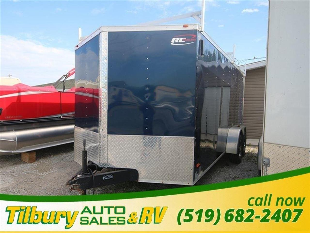 Used 2017 RC Trailers 7X18 ENCLOSED TRAILER UTILITY-TRAILER for sale in Tilbury, ON